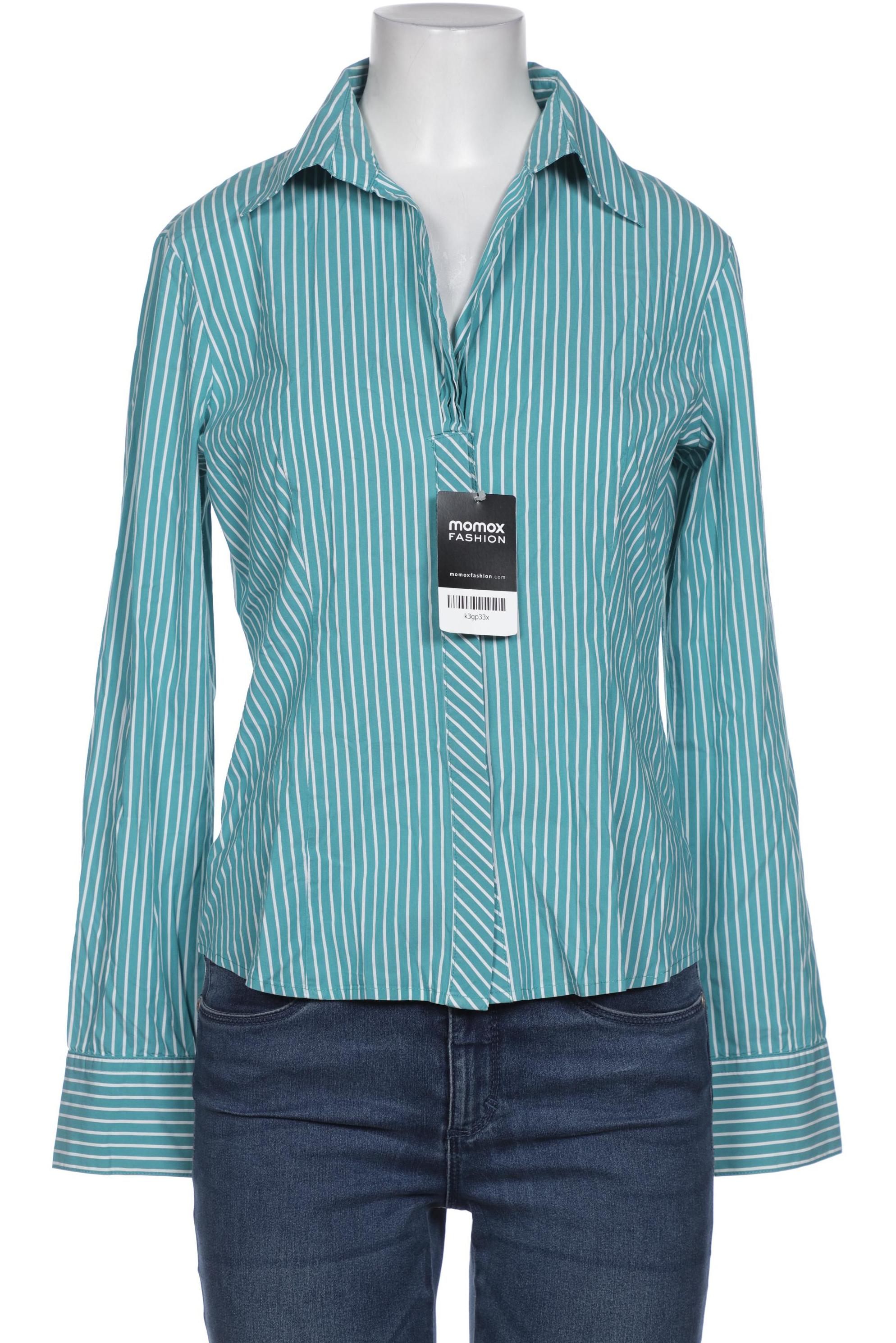 

Comma Damen Bluse, türkis, Gr. 38