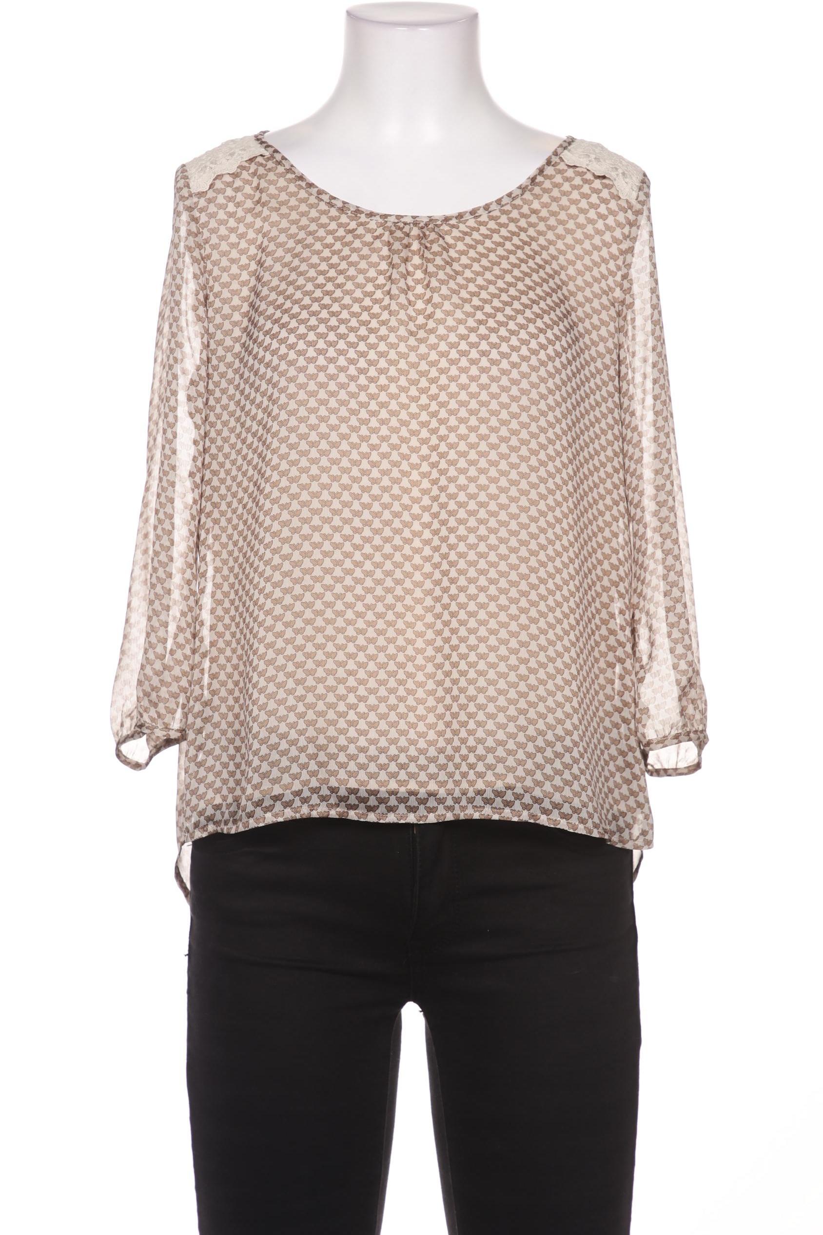 

Comma Damen Bluse, beige, Gr. 34