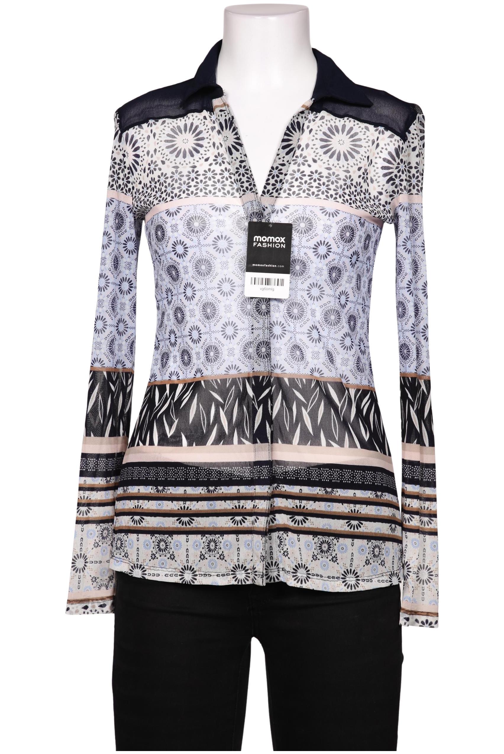 

Comma Damen Bluse, marineblau, Gr. 36