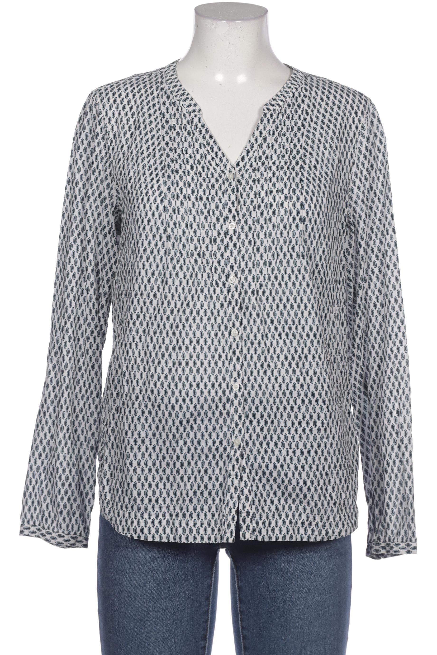 

Comma Damen Bluse, blau, Gr. 40