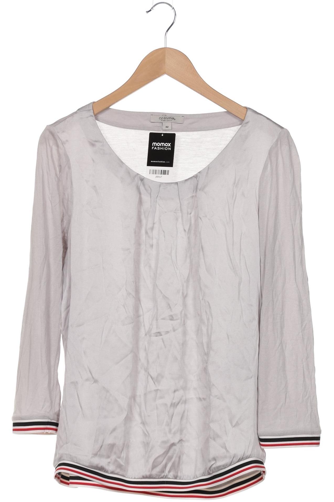 

Comma Damen Bluse, grau, Gr. 42