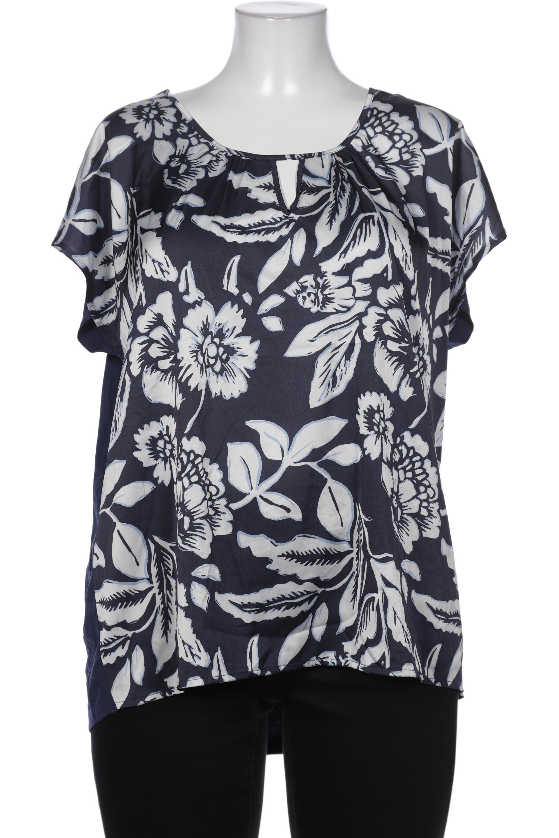 

Comma Damen Bluse, marineblau, Gr. 46