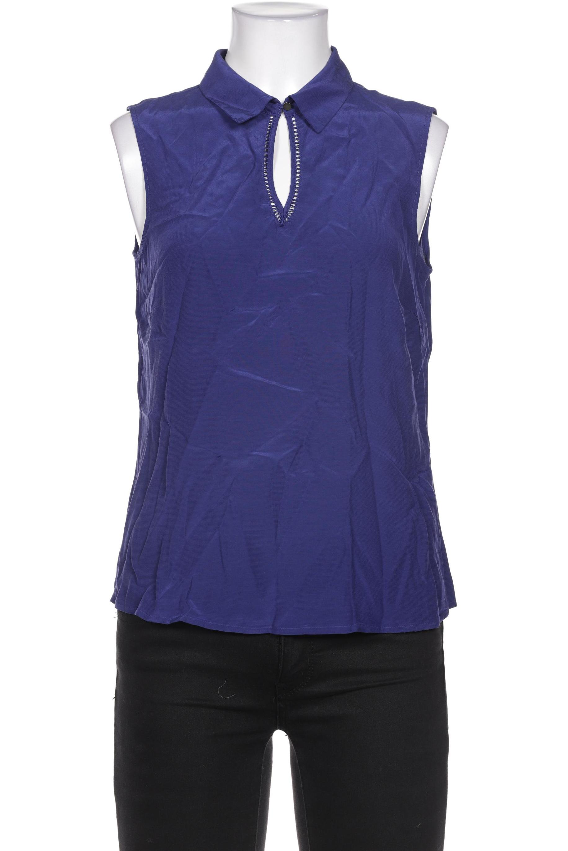 

Comma Damen Bluse, blau, Gr. 36