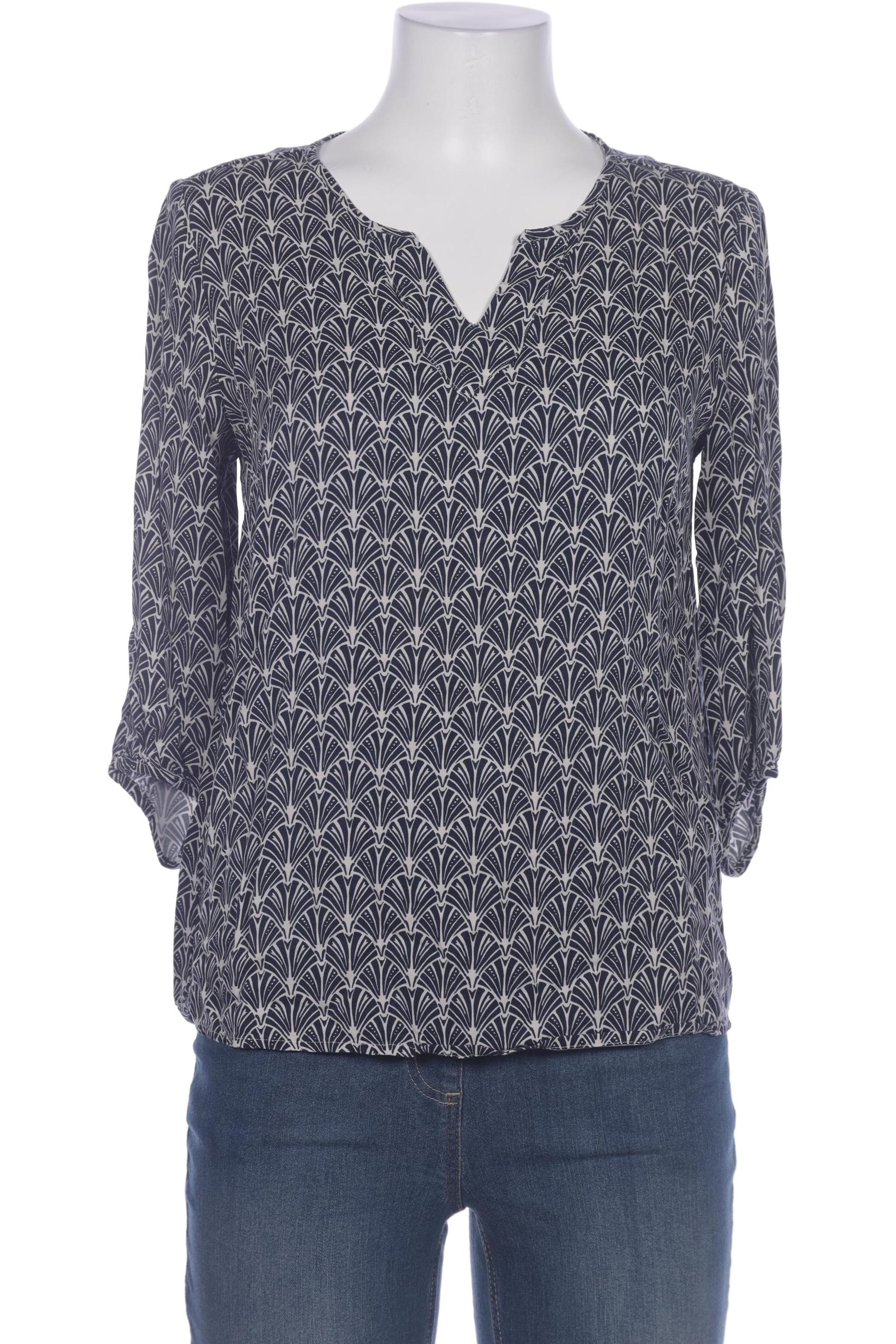 

Comma Damen Bluse, marineblau, Gr. 36