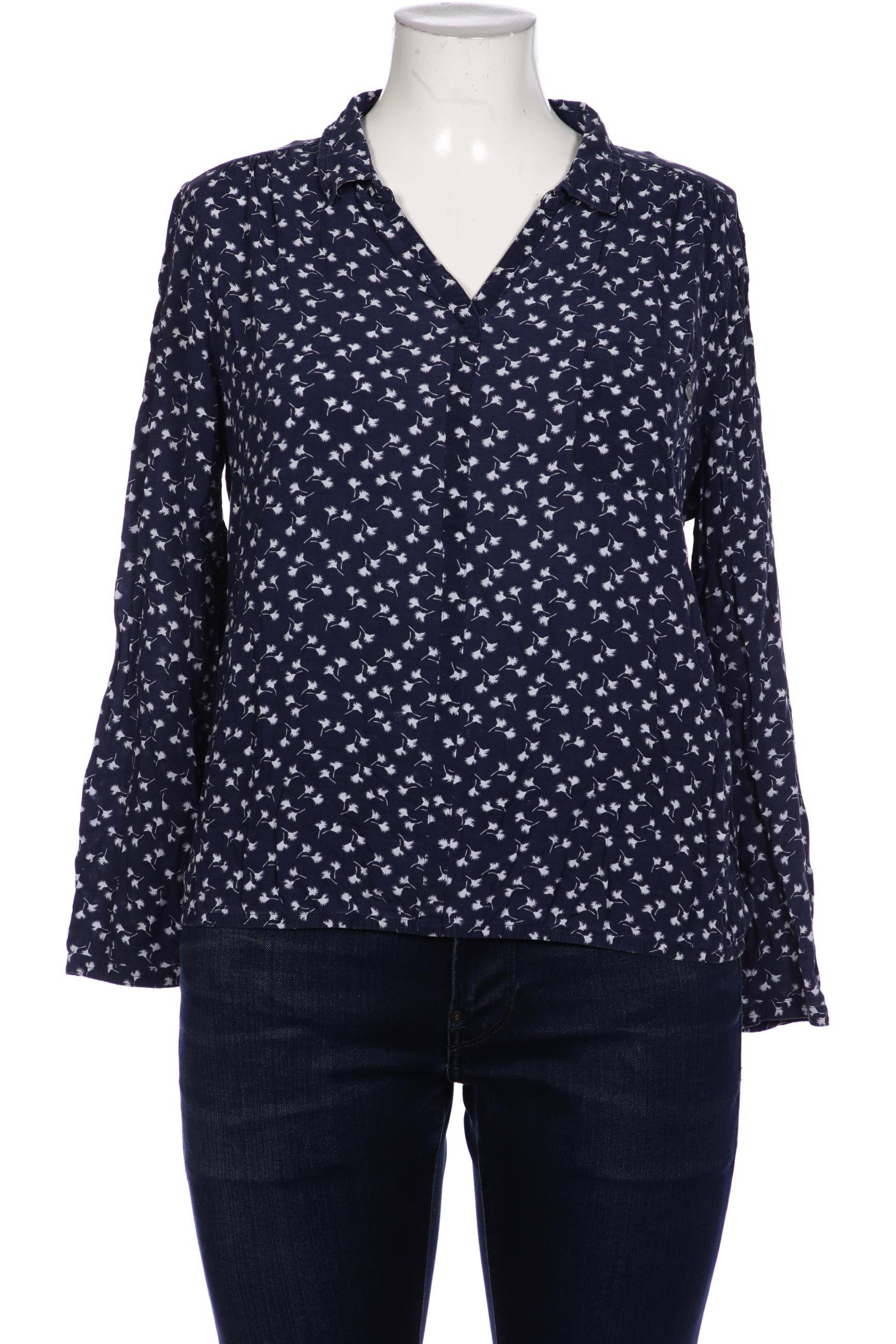 

Comma Damen Bluse, marineblau, Gr. 44