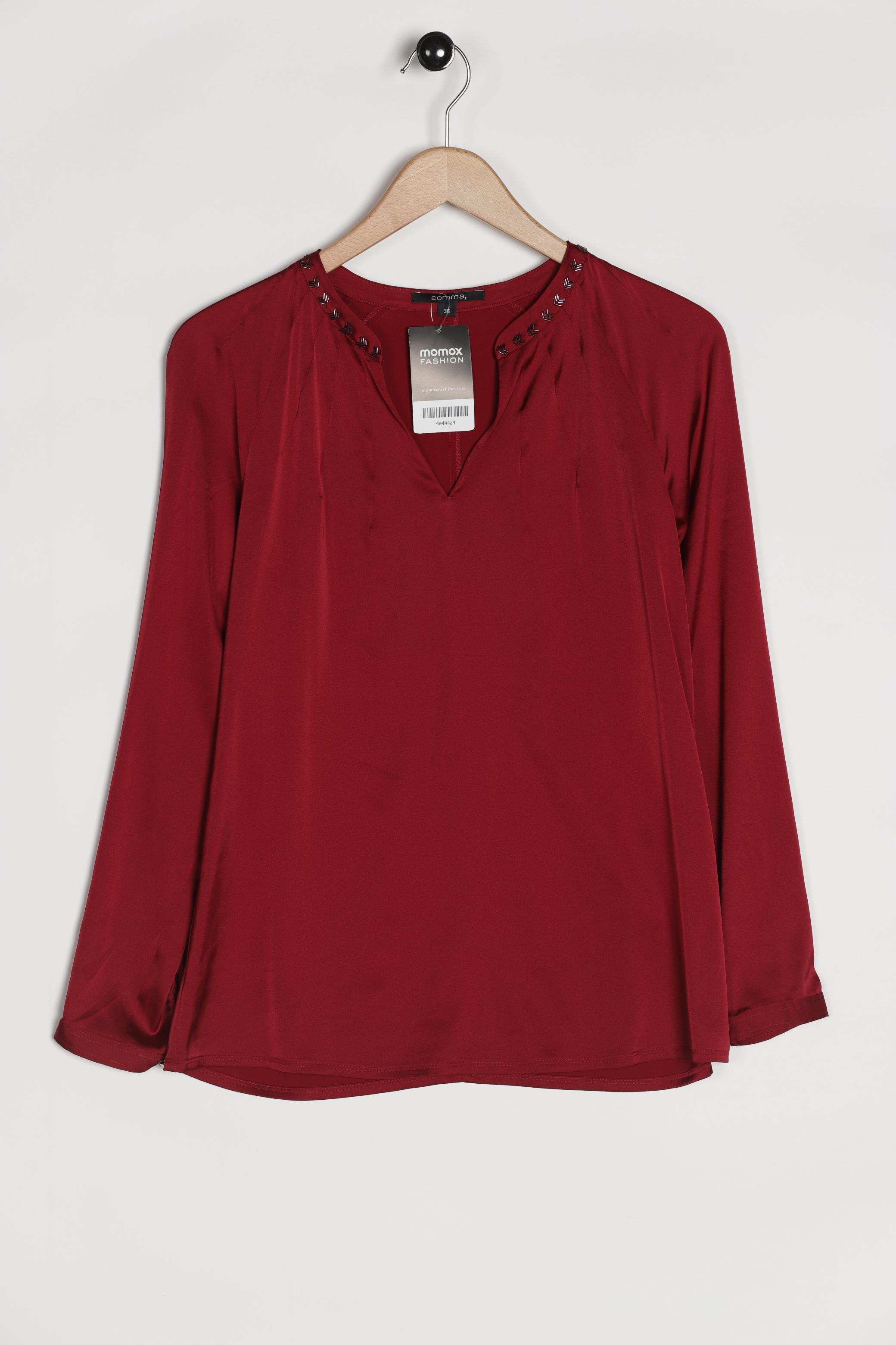 

Comma Damen Bluse, rot, Gr. 36