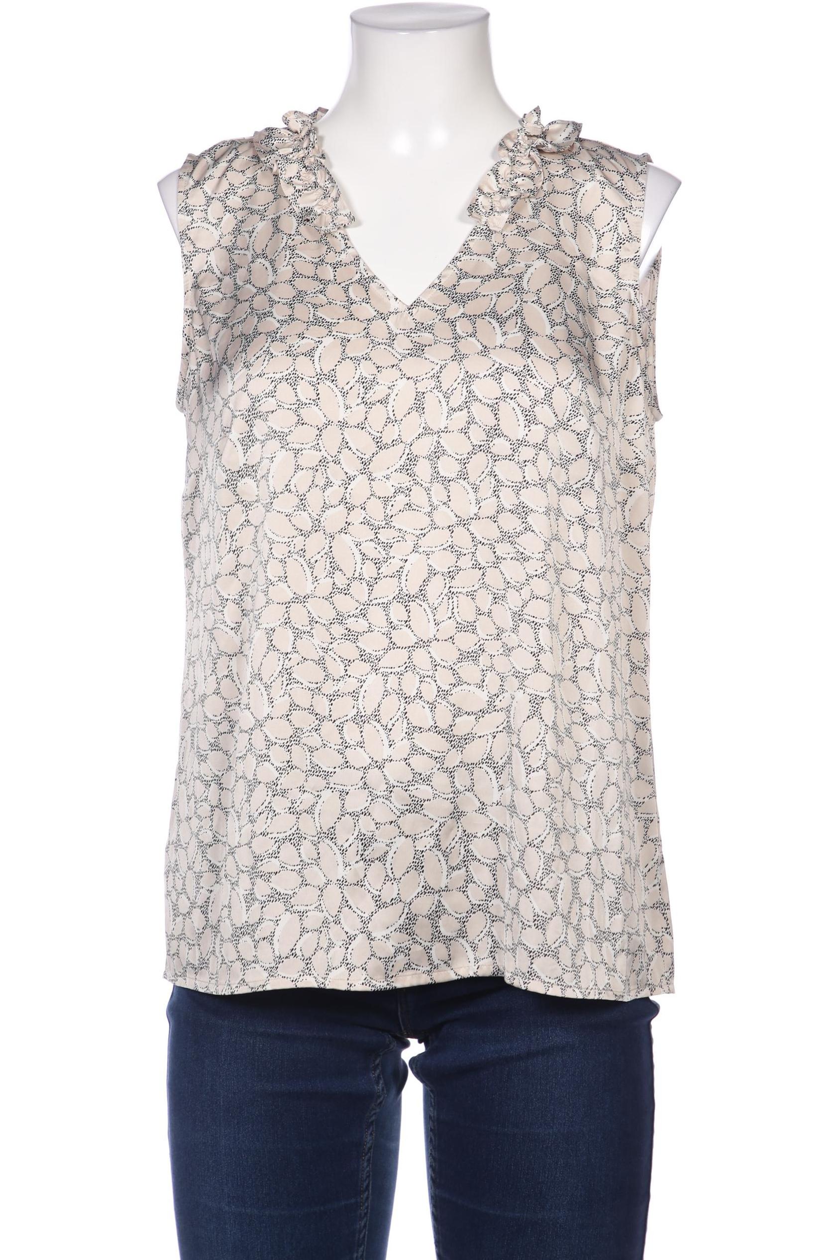 

Comma Damen Bluse, beige, Gr. 40