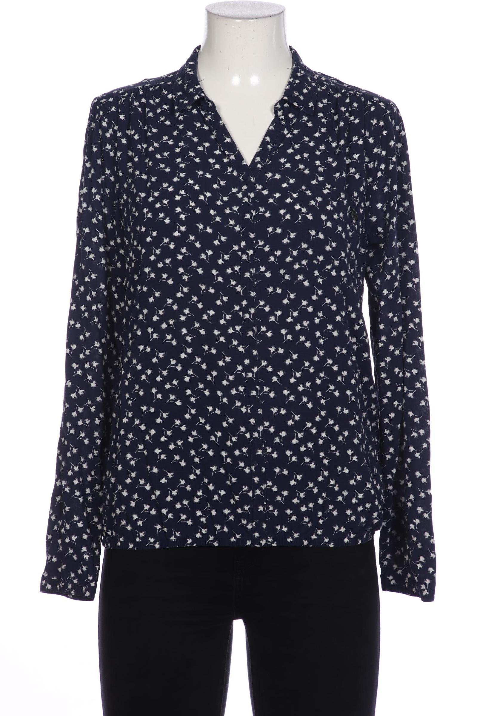 

Comma Damen Bluse, marineblau, Gr. 38