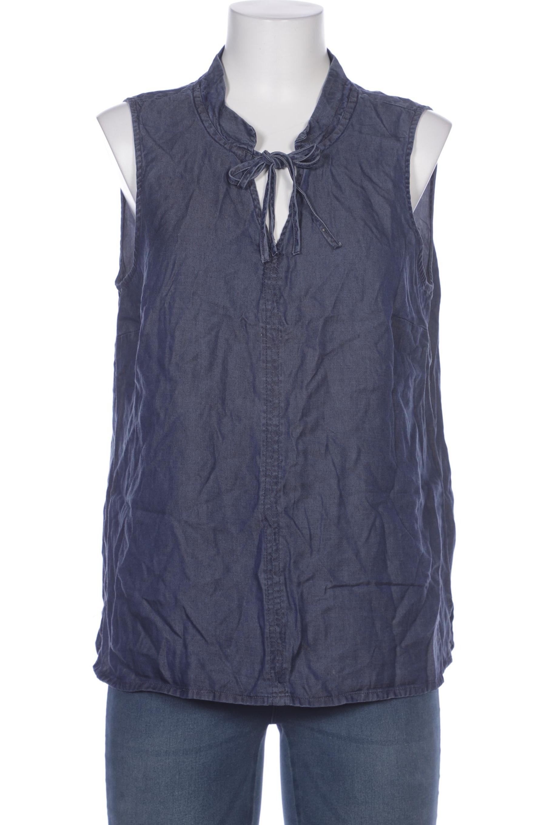 

Comma Damen Bluse, blau, Gr. 42
