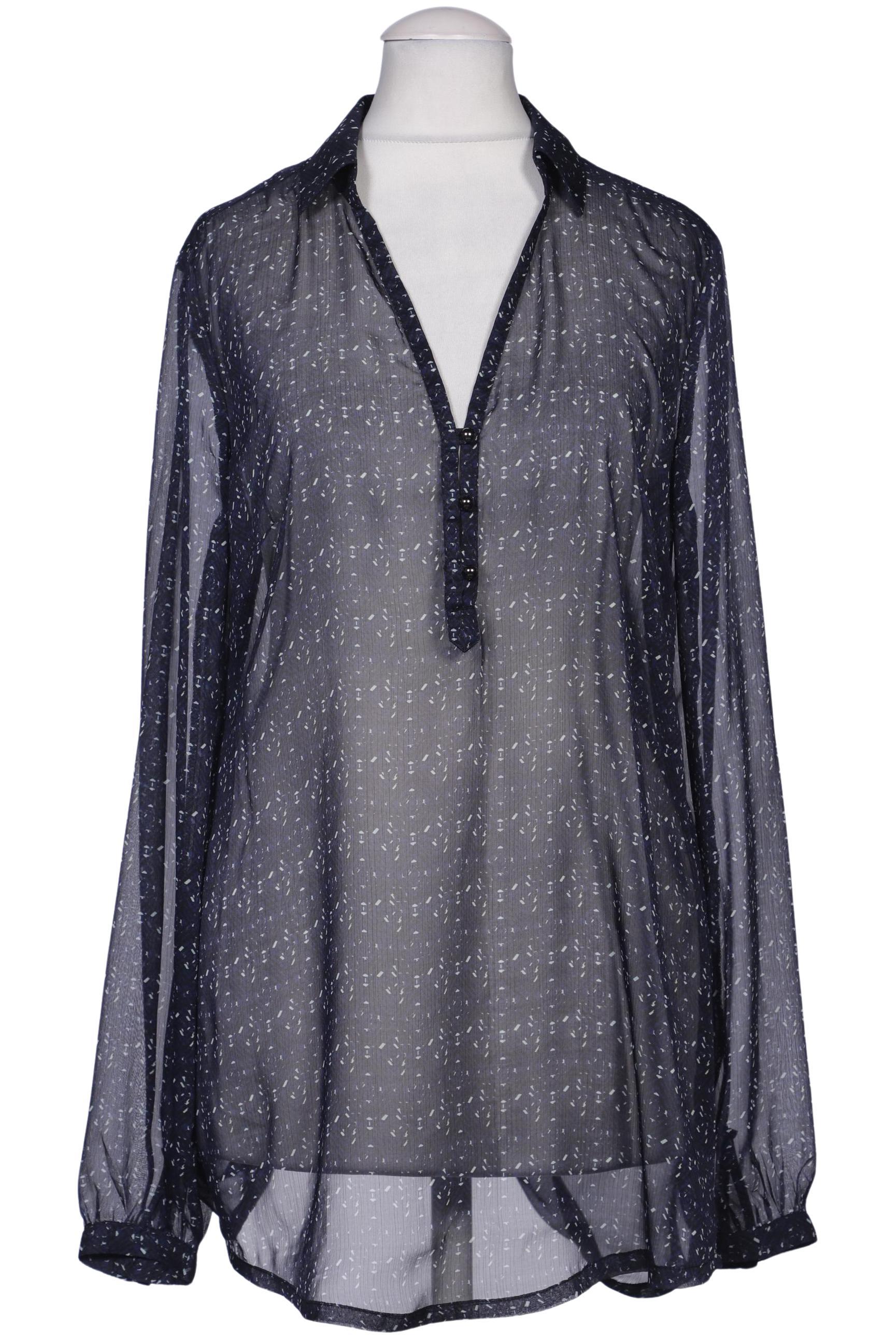 

Comma Damen Bluse, marineblau, Gr. 34