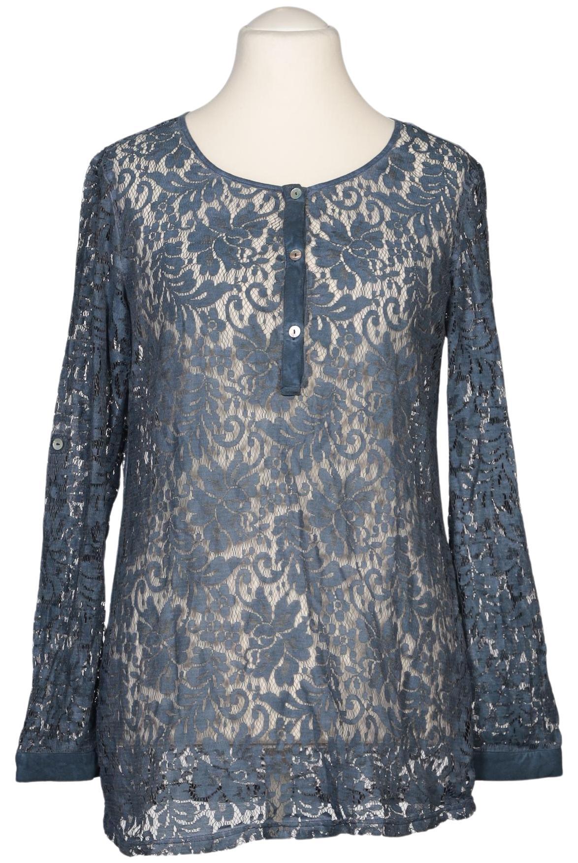 

Comma Damen Bluse, blau, Gr. 40