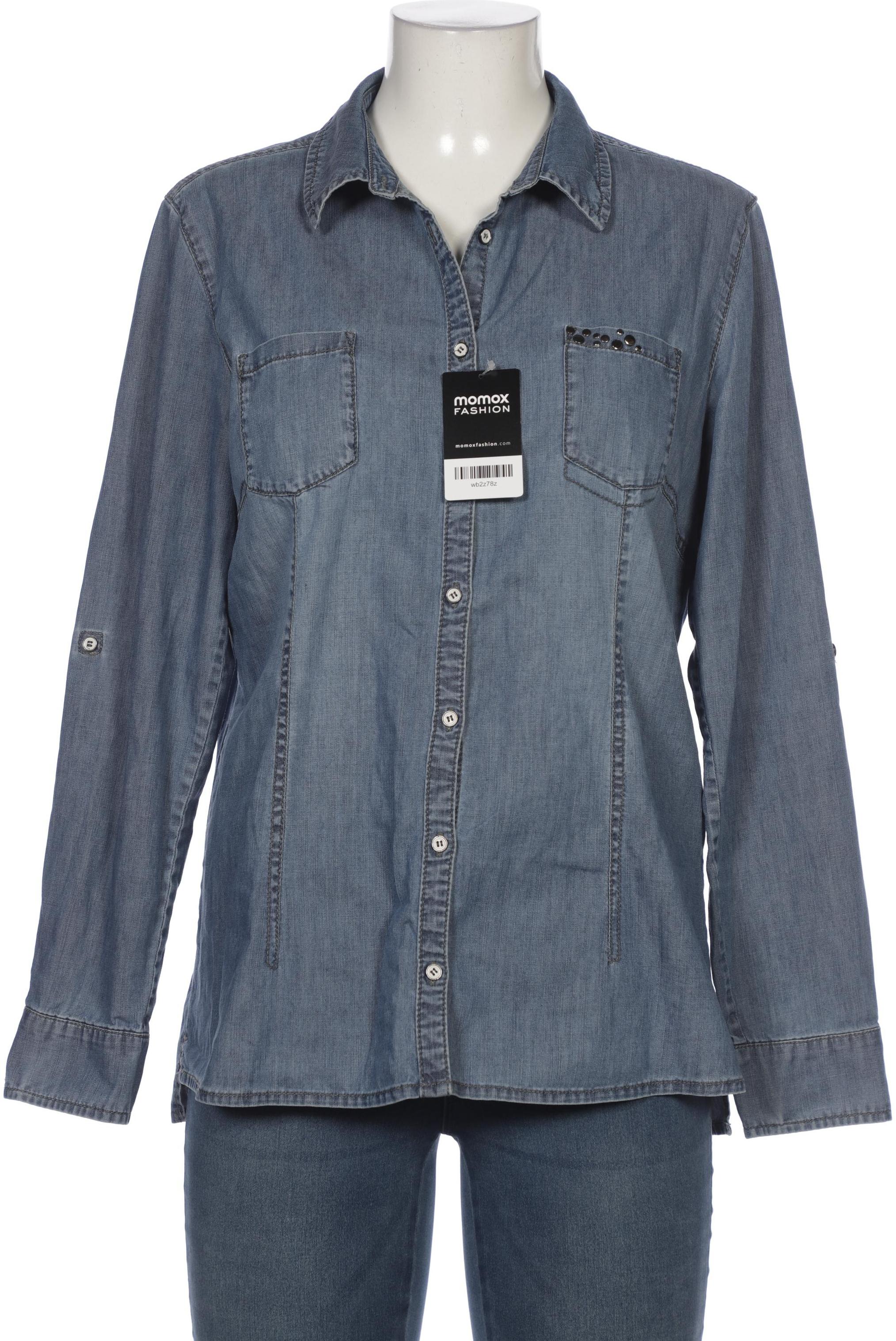 

Comma Damen Bluse, blau