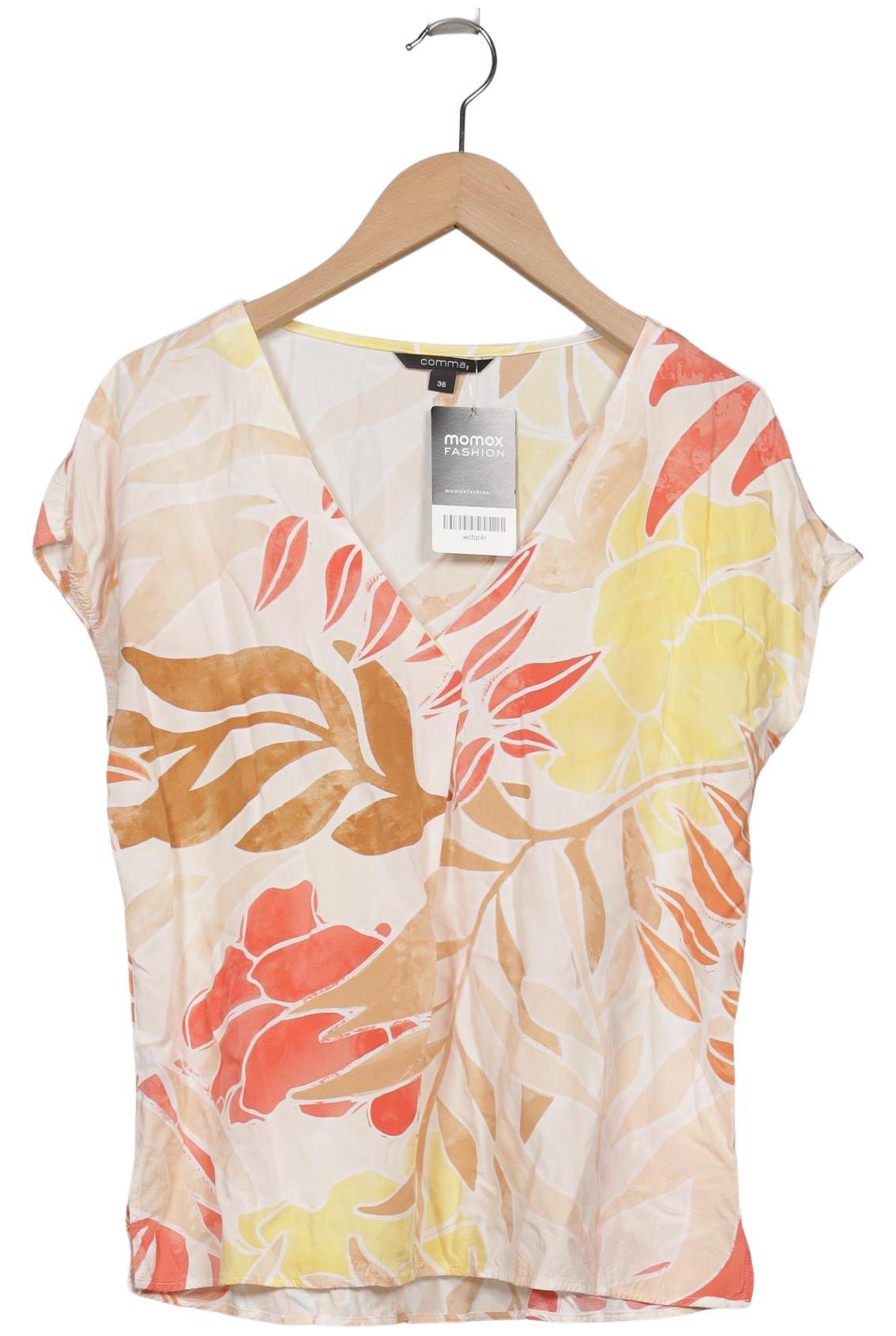 

Comma Damen Bluse, beige, Gr. 36
