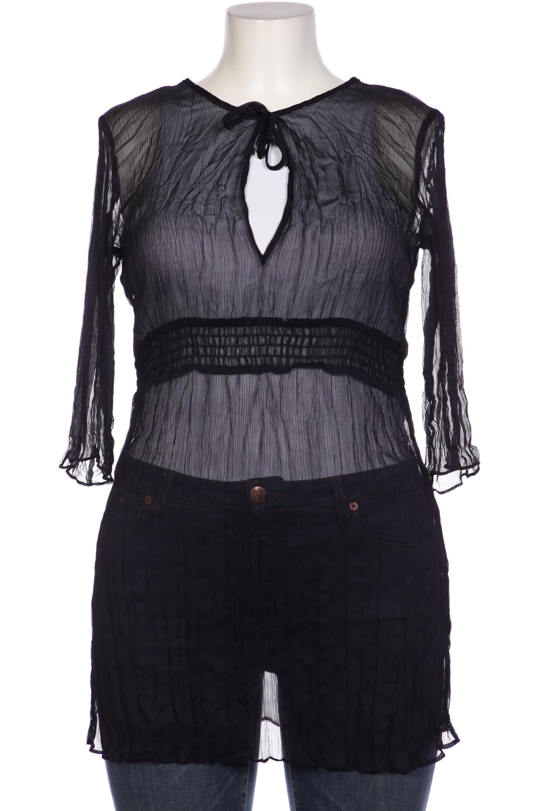 

Comma Damen Bluse, marineblau, Gr. 42