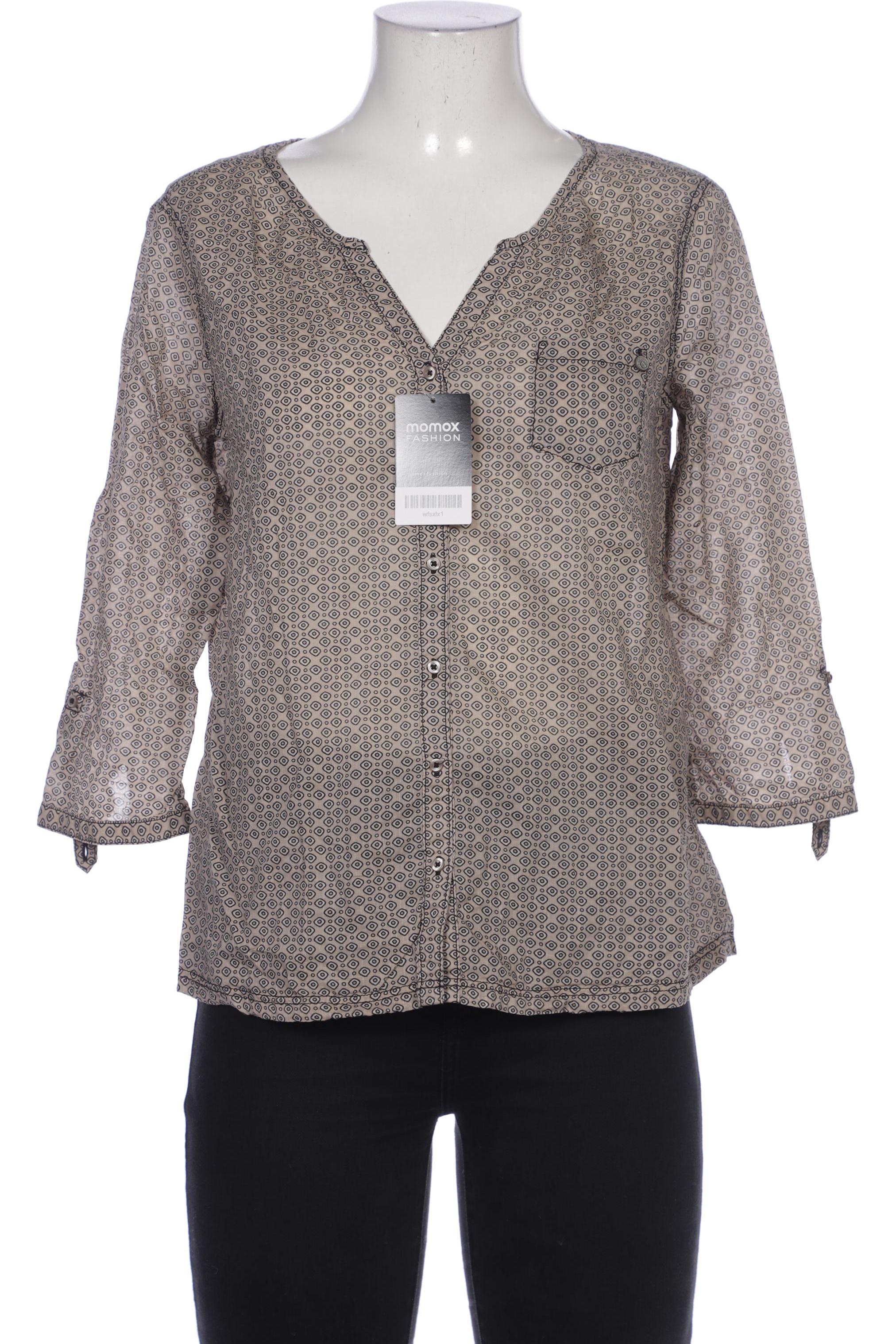

Comma Damen Bluse, beige, Gr. 38