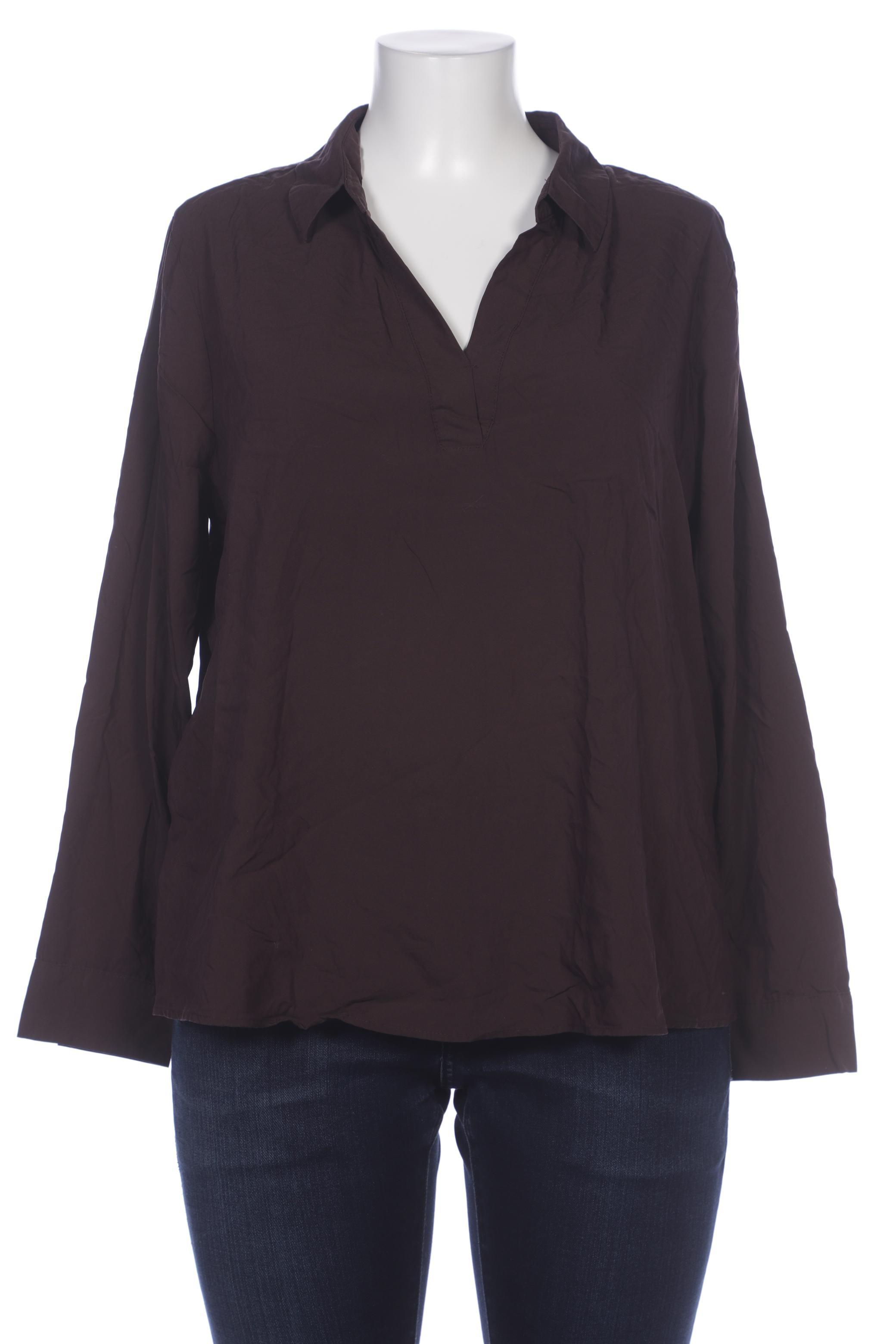 

Comma Damen Bluse, braun, Gr. 46