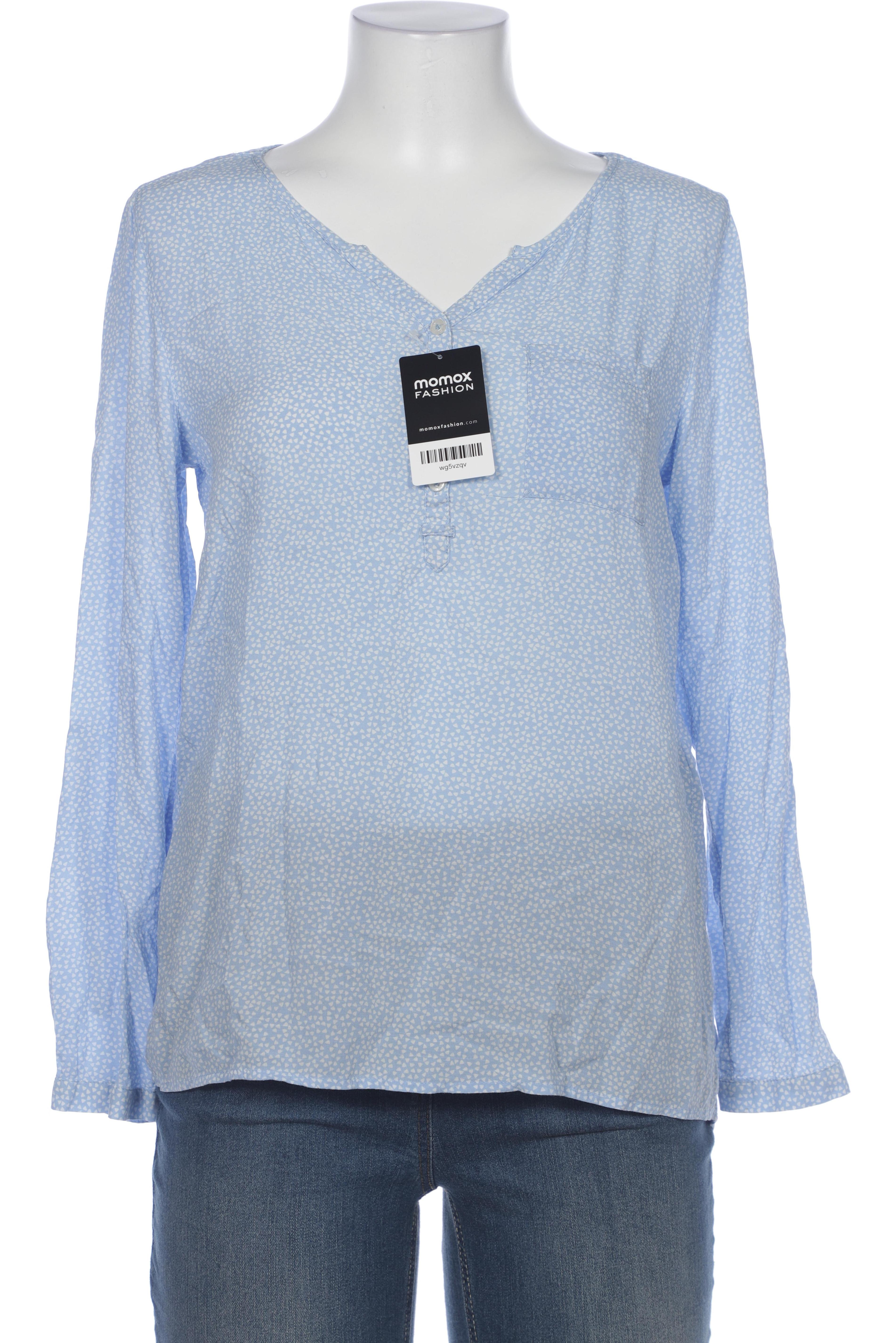 

Comma Damen Bluse, blau, Gr. 36