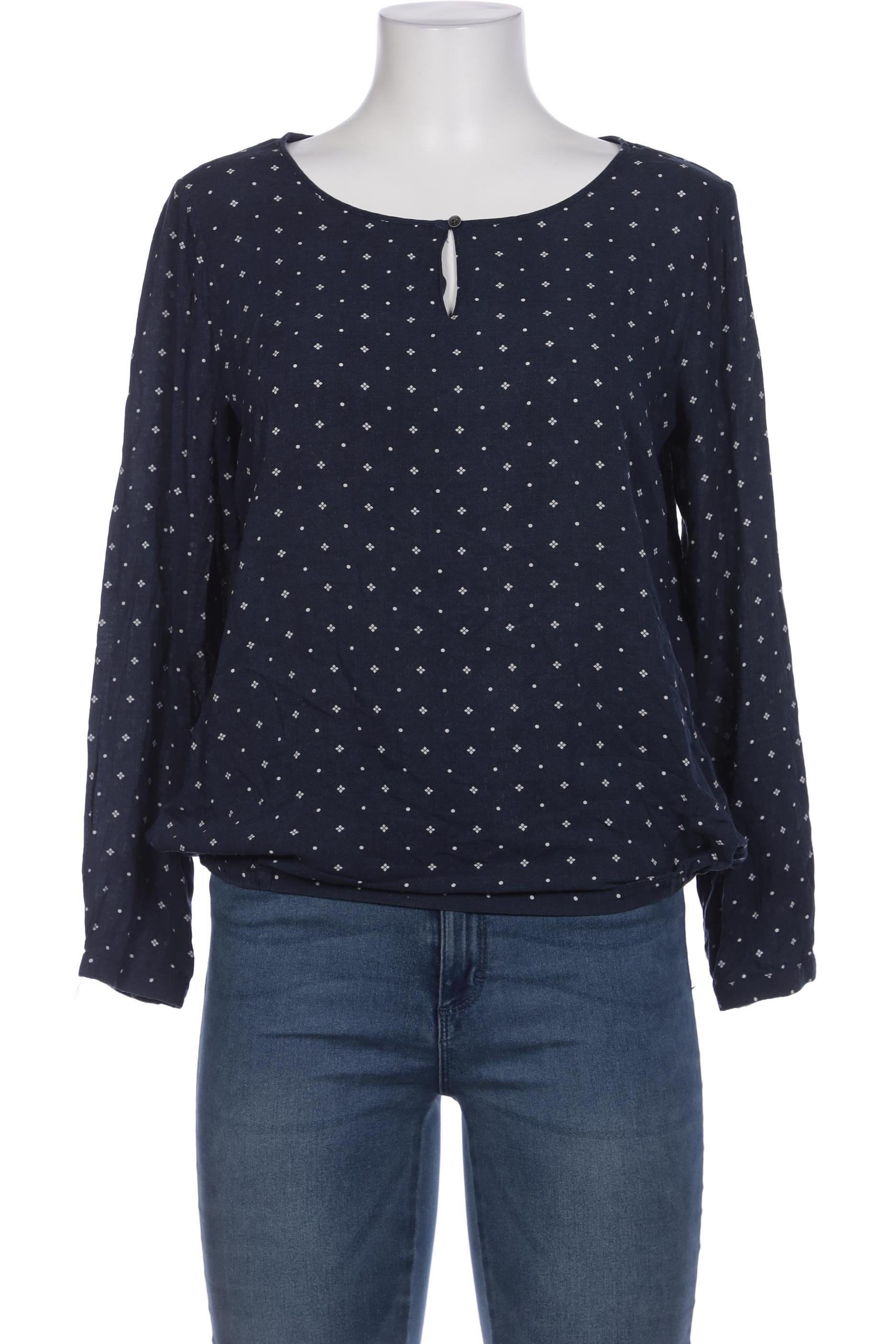 

Comma Damen Bluse, marineblau, Gr. 38
