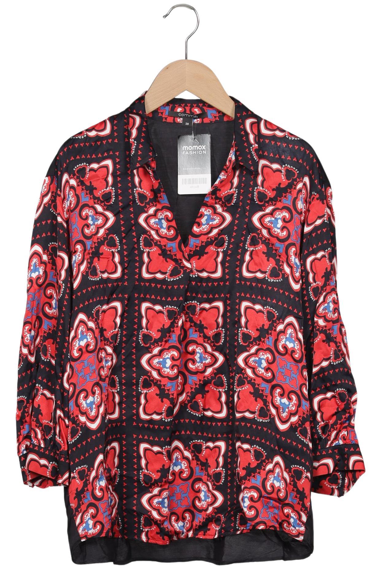 

Comma Damen Bluse, schwarz, Gr. 38