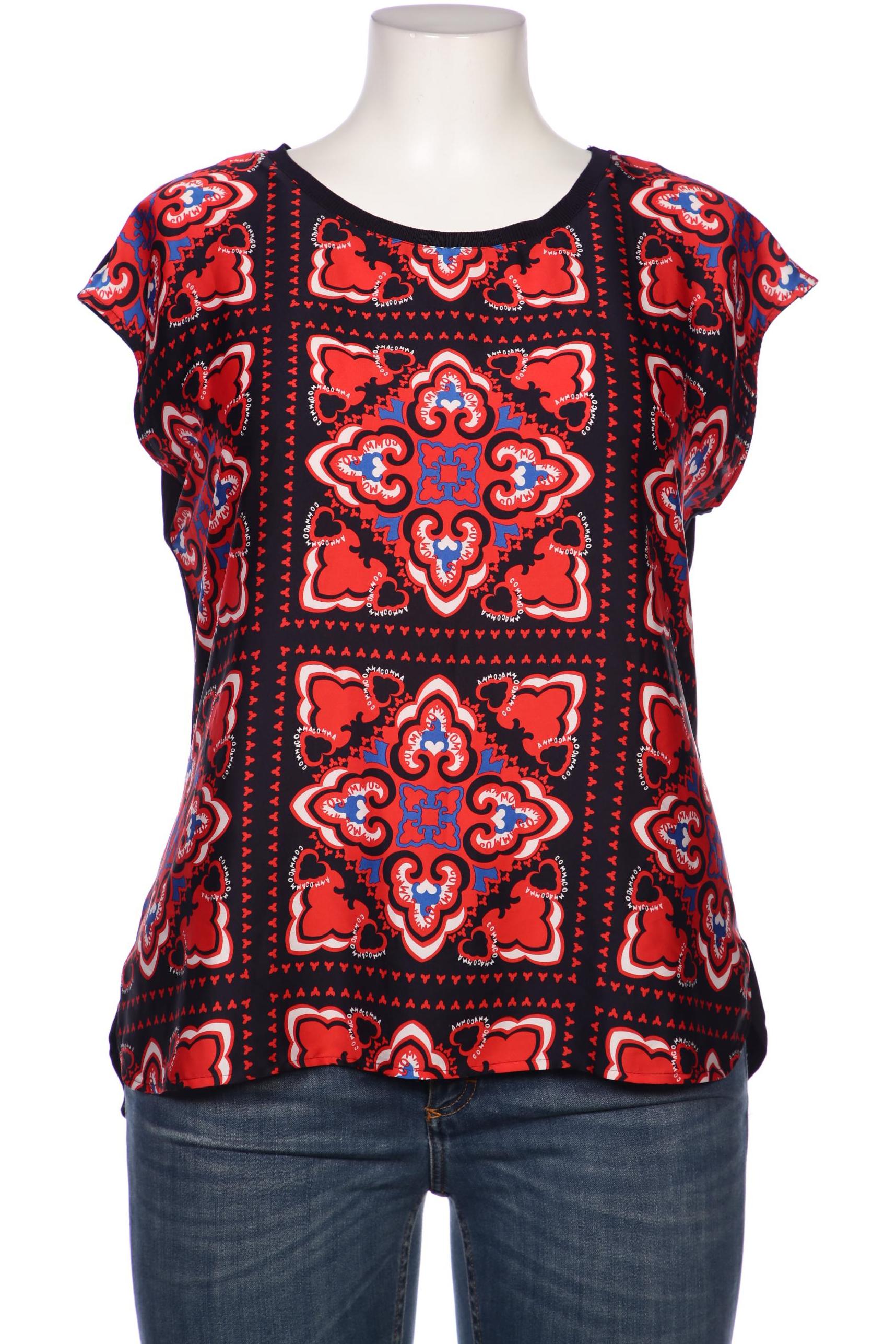 

Comma Damen Bluse, marineblau, Gr. 42