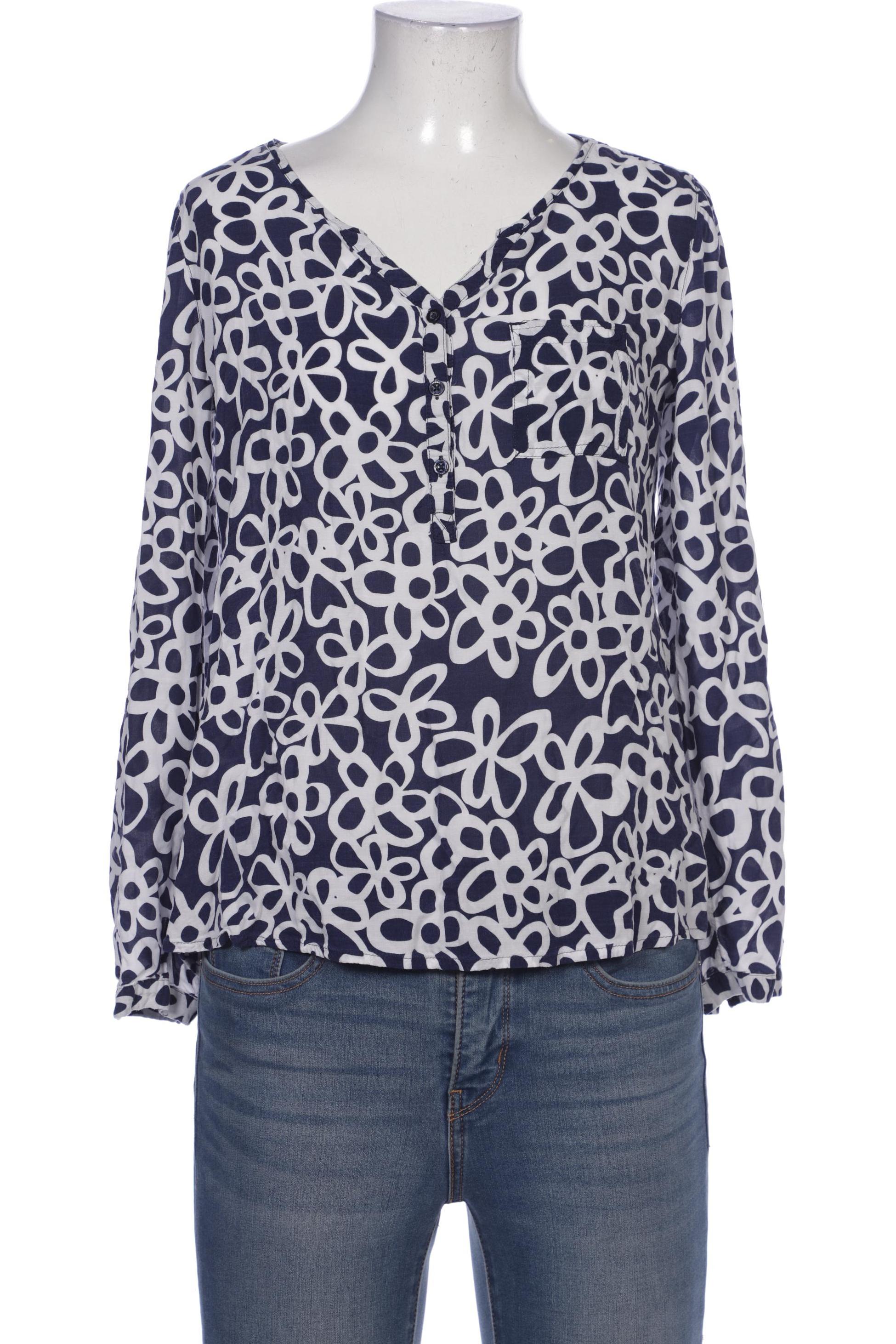 

Comma Damen Bluse, marineblau, Gr. 34