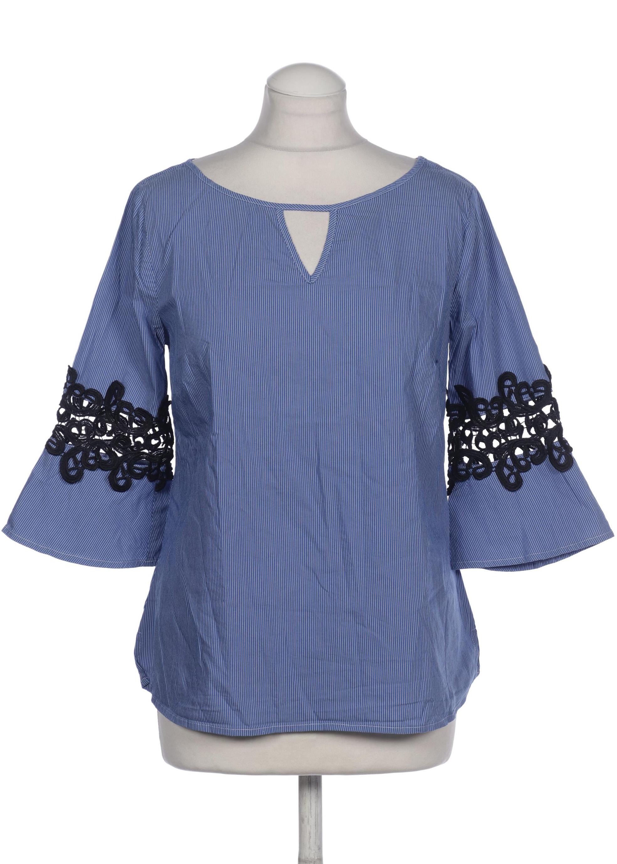 

Comma Damen Bluse, blau, Gr. 38