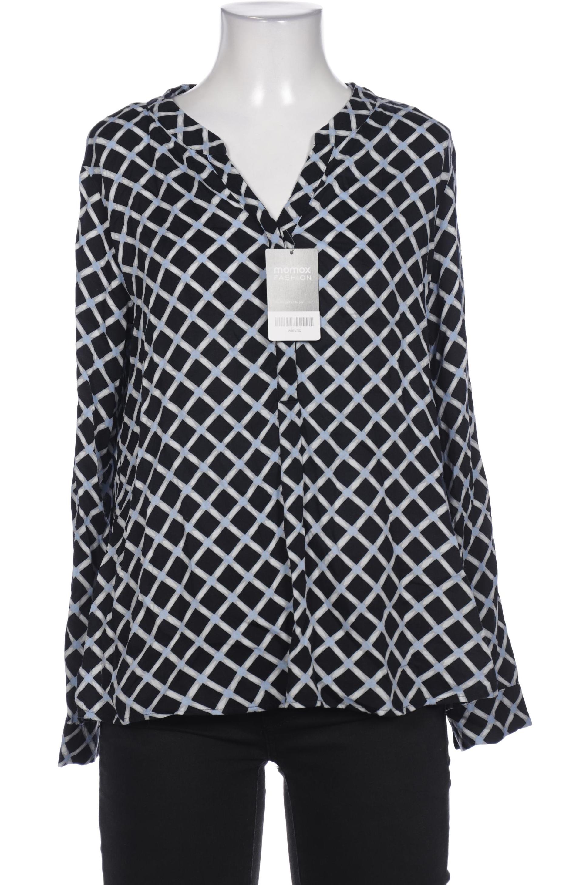 

Comma Damen Bluse, marineblau, Gr. 36