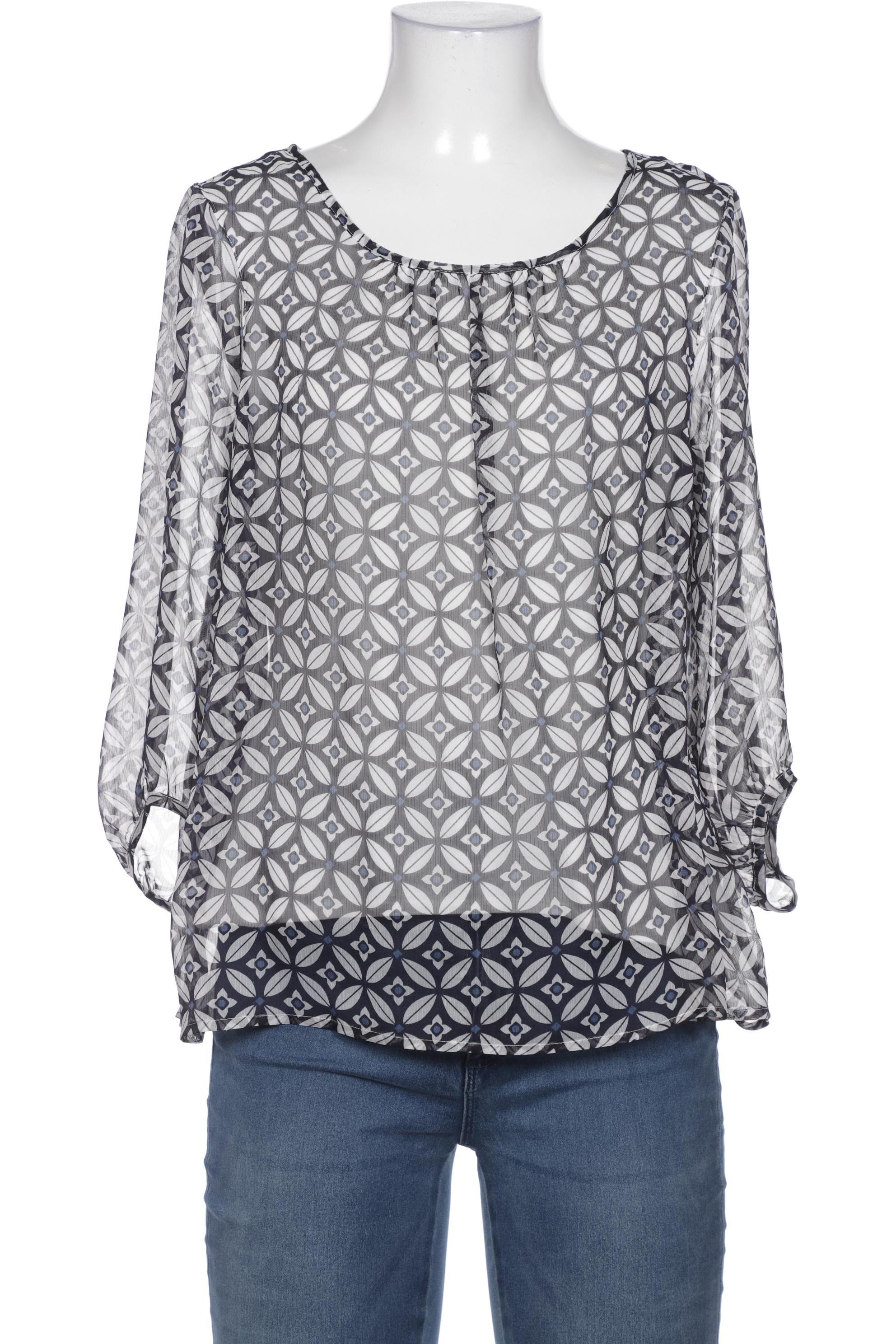 

Comma Damen Bluse, marineblau