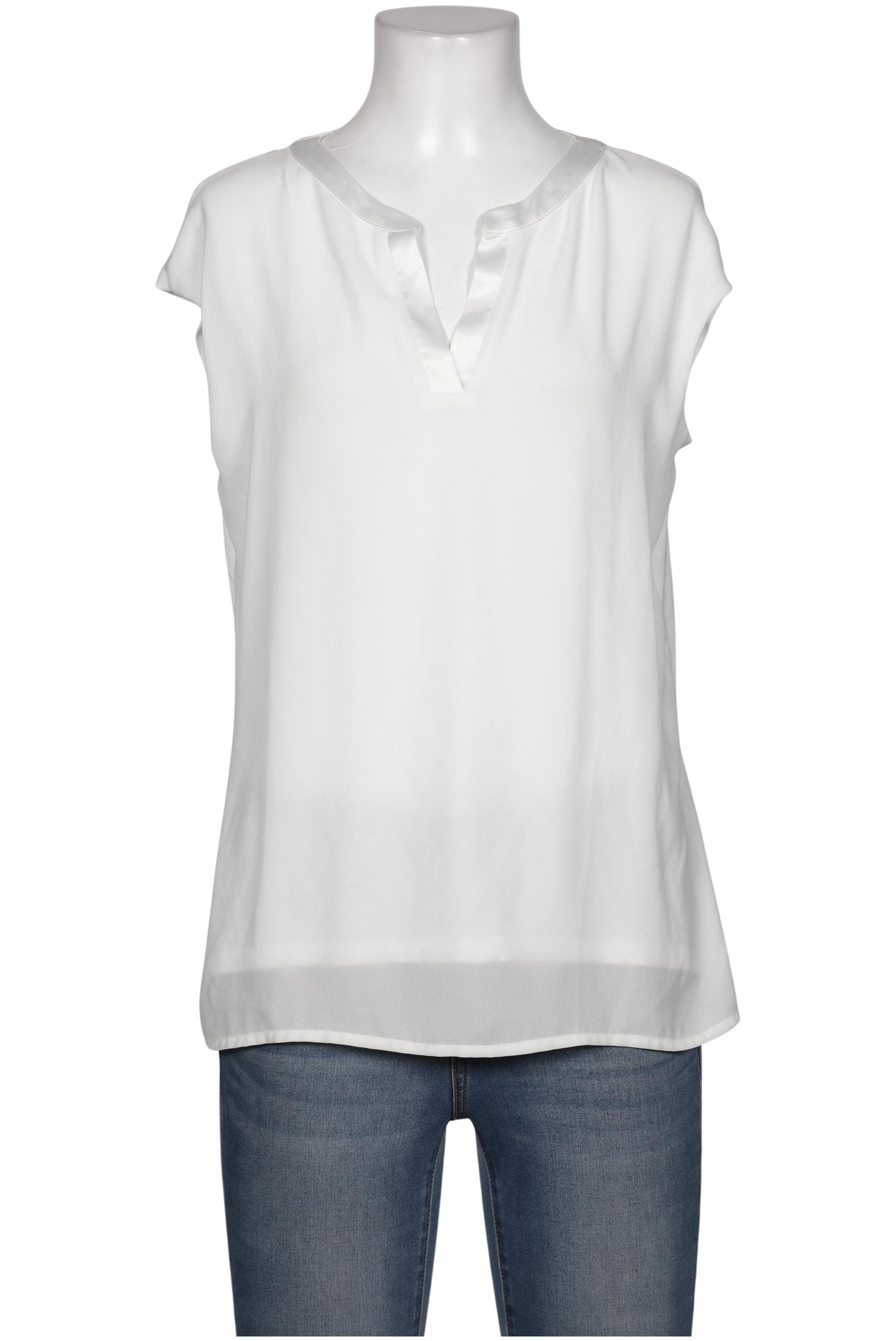 

Comma Damen Bluse, weiß, Gr. 38