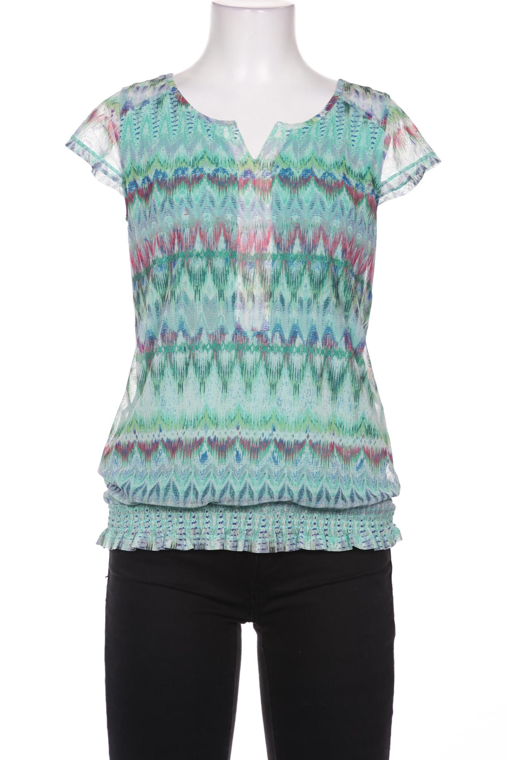 

Comma Damen Bluse, türkis, Gr. 36