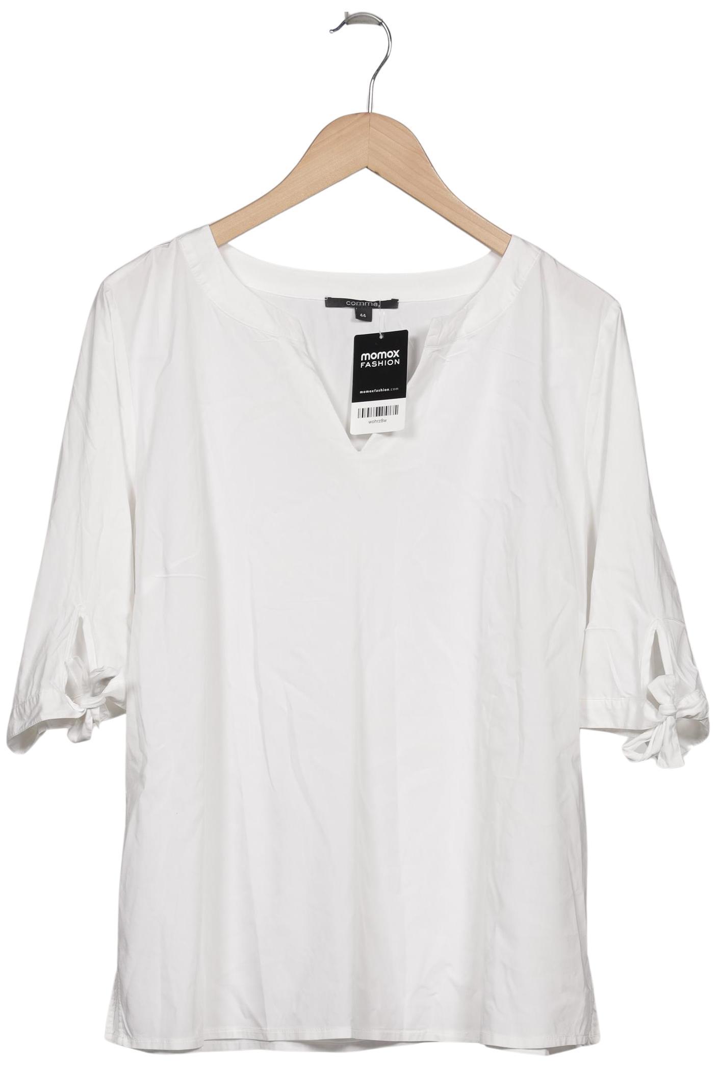 

Comma Damen Bluse, weiß, Gr. 44
