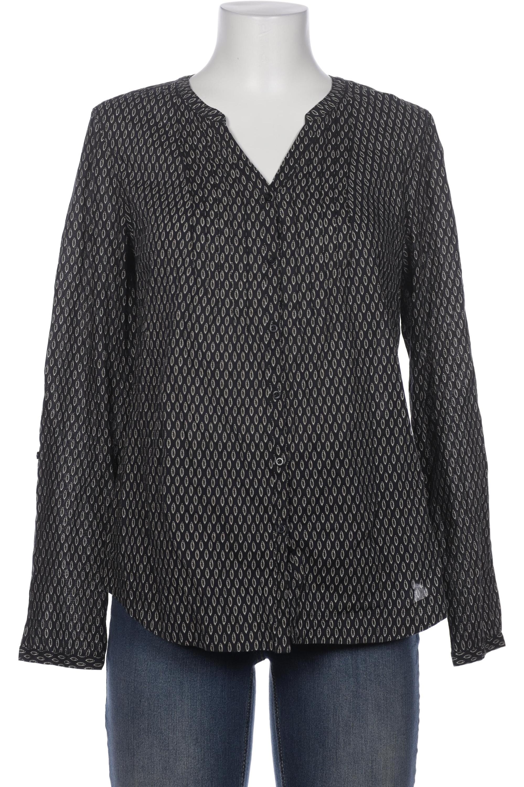 

Comma Damen Bluse, marineblau, Gr. 40