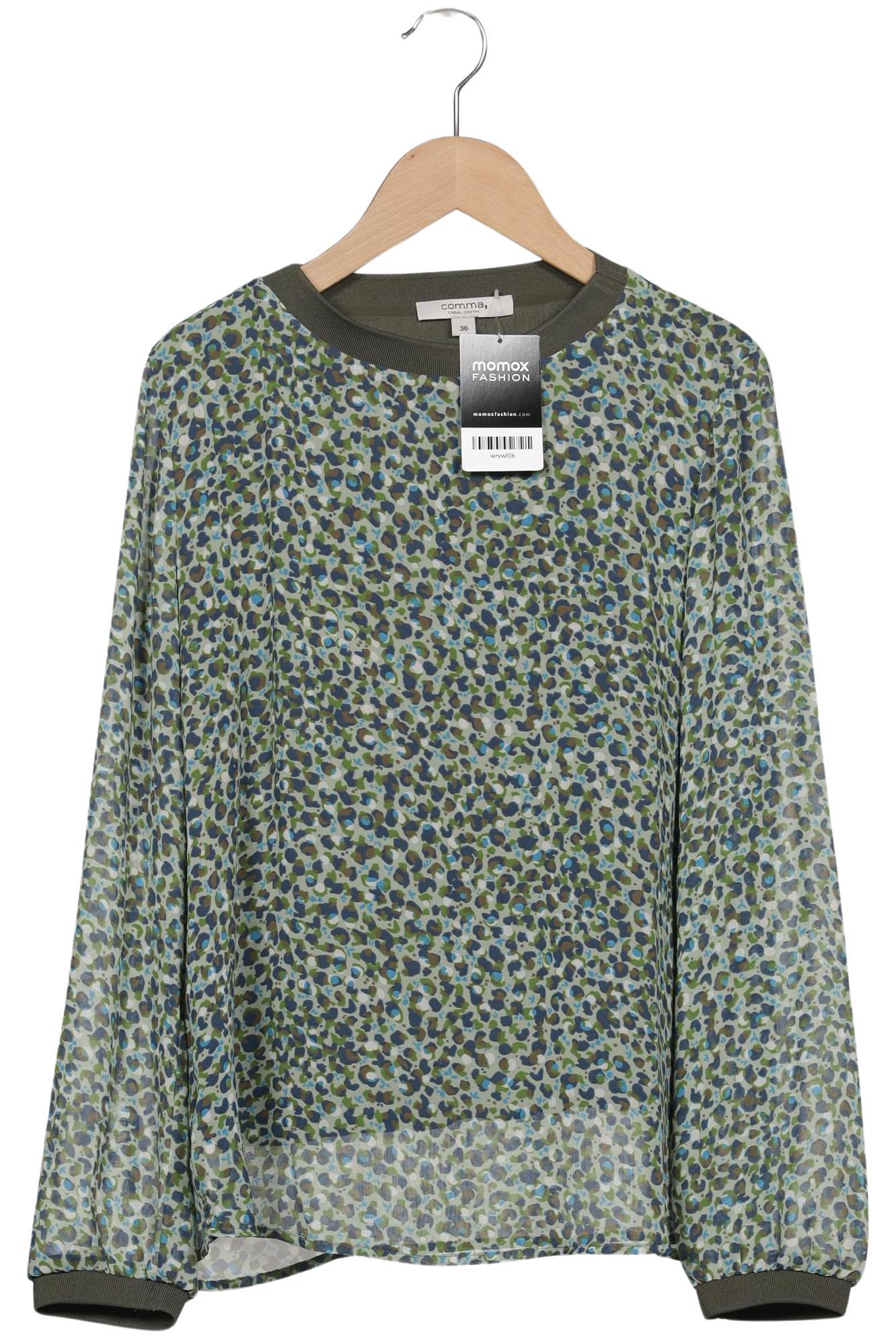 

Comma Damen Bluse, grün, Gr. 36