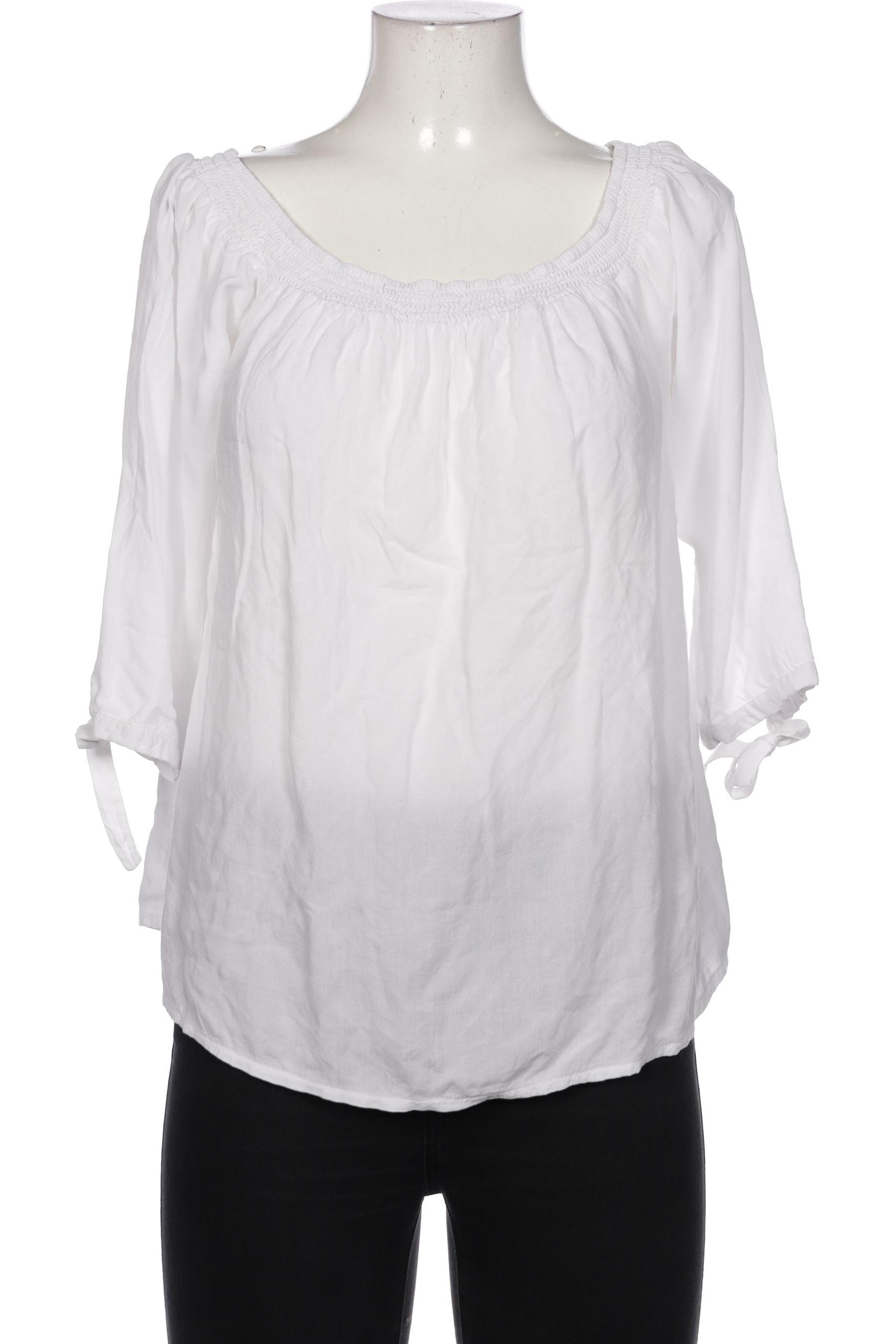 

Comma Damen Bluse, weiß, Gr. 42