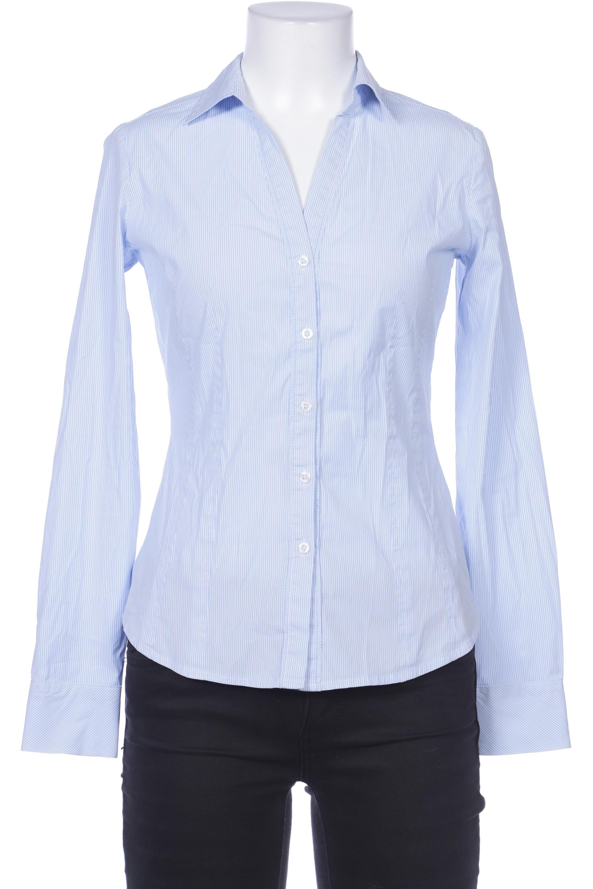 

Comma Damen Bluse, blau, Gr. 34