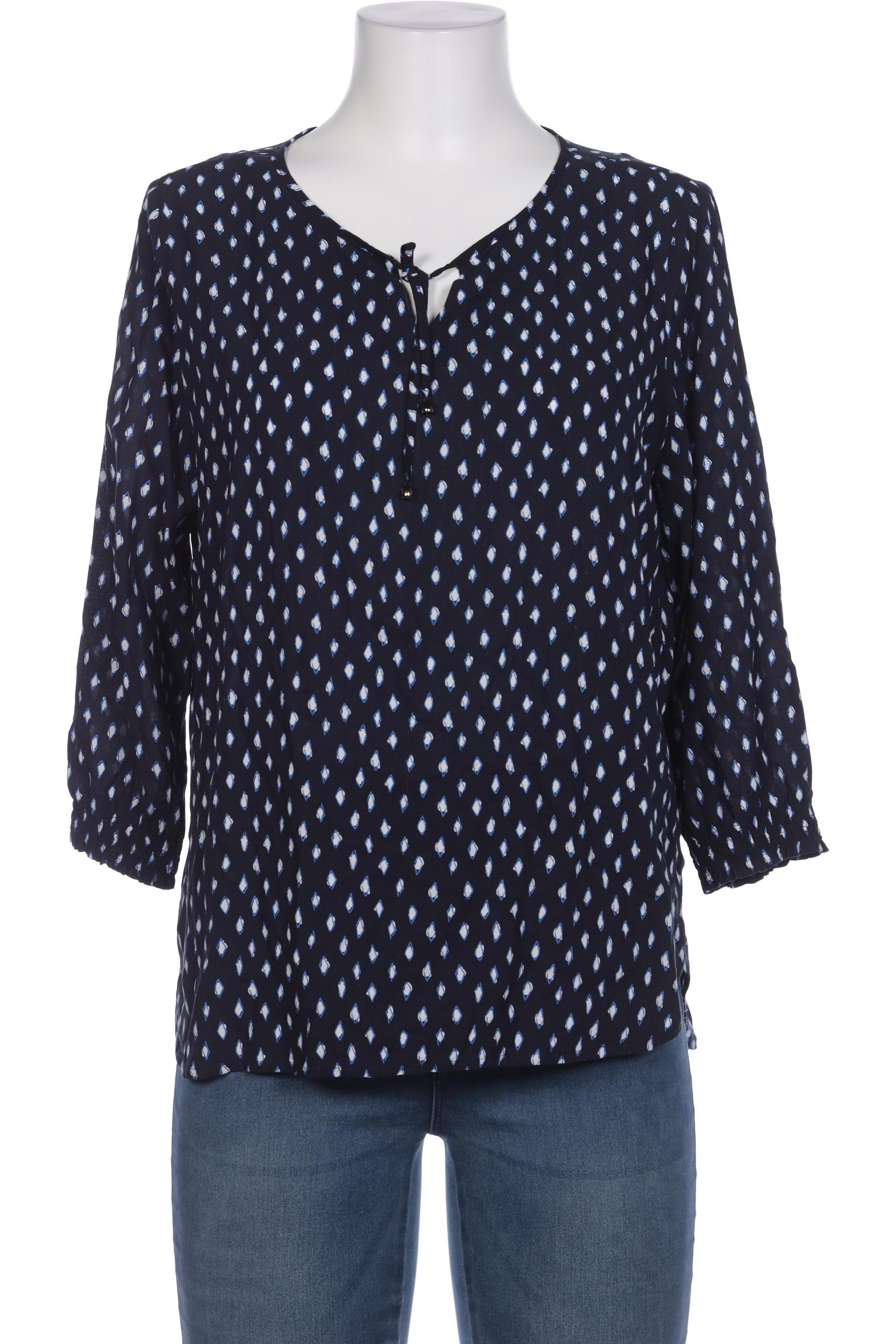 

Comma Damen Bluse, marineblau, Gr. 42