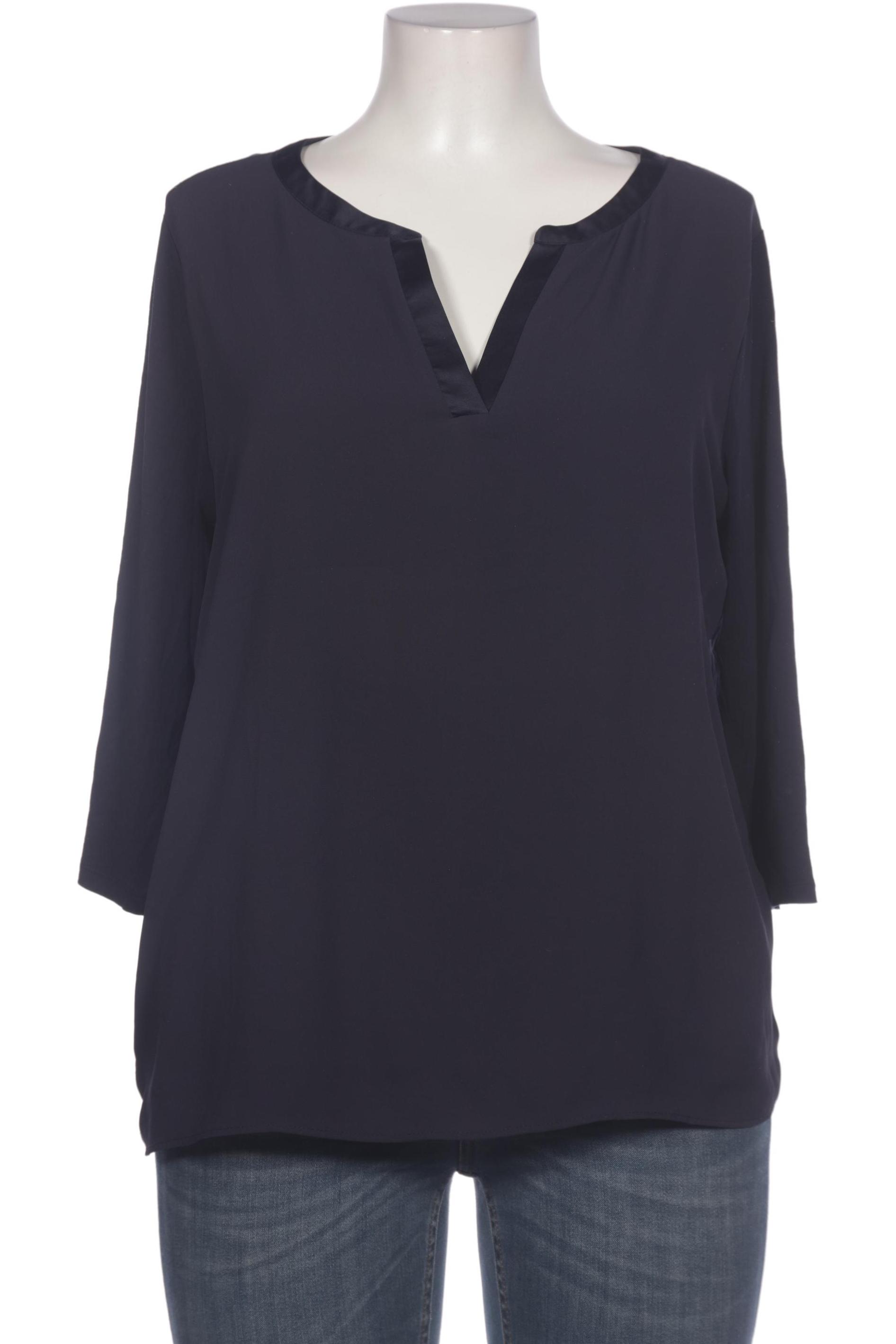 

Comma Damen Bluse, marineblau, Gr. 44