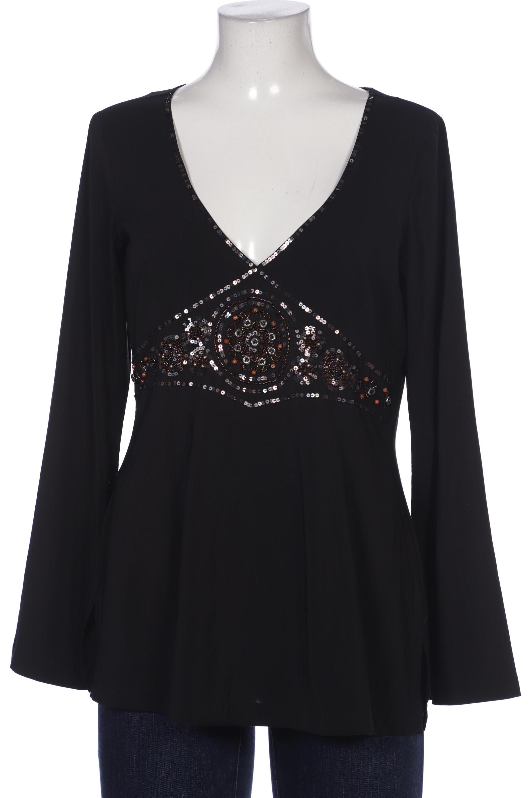 

Comma Damen Bluse, schwarz, Gr. 40