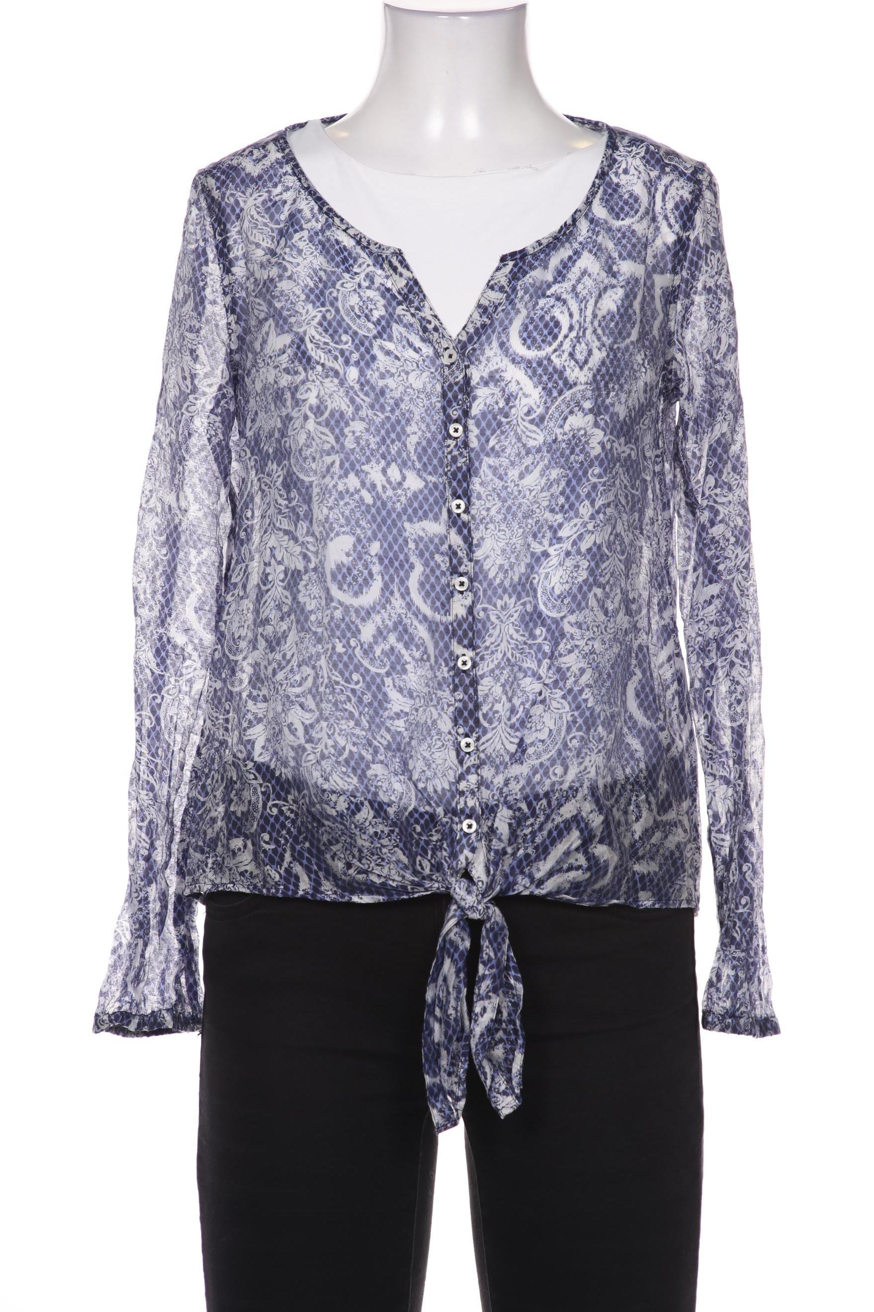 

Comma Damen Bluse, blau, Gr. 34