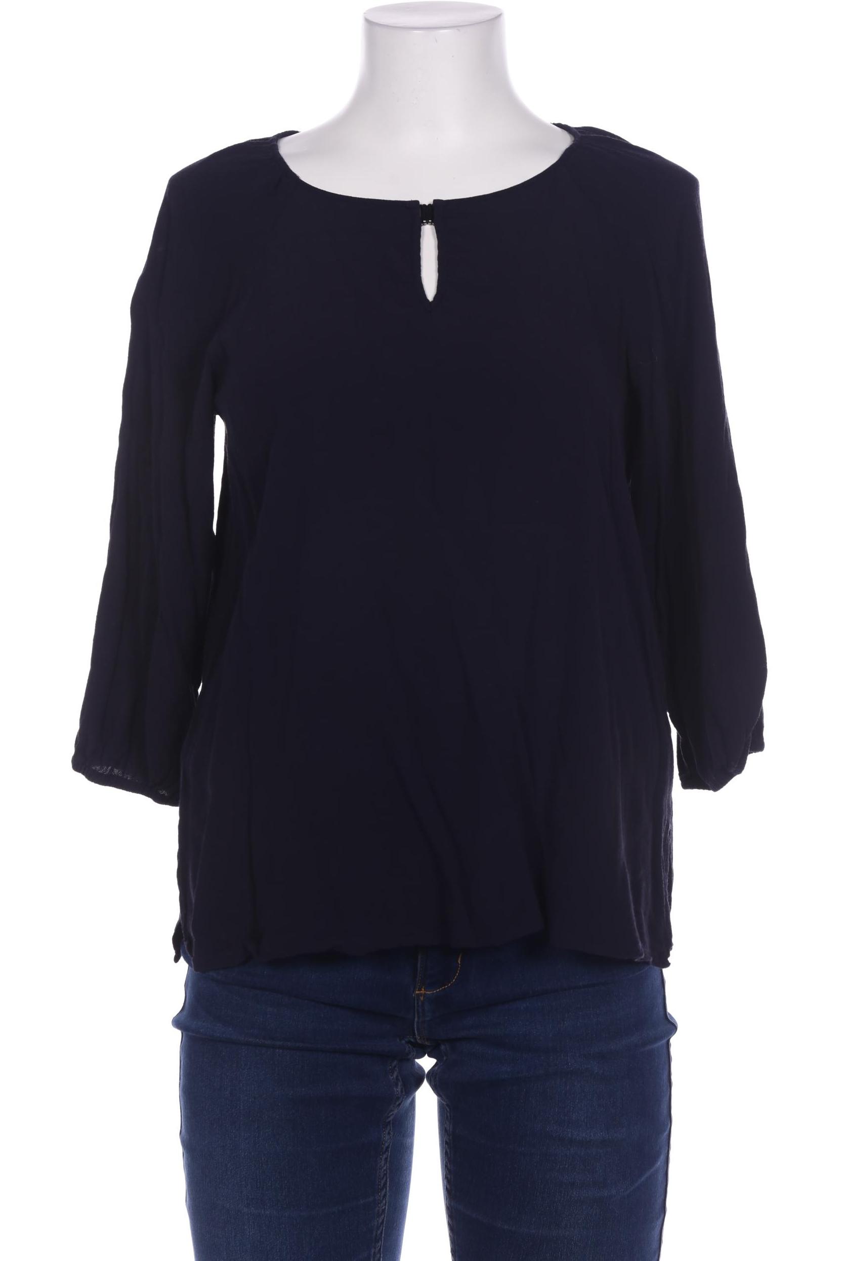 

Comma Damen Bluse, marineblau, Gr. 40