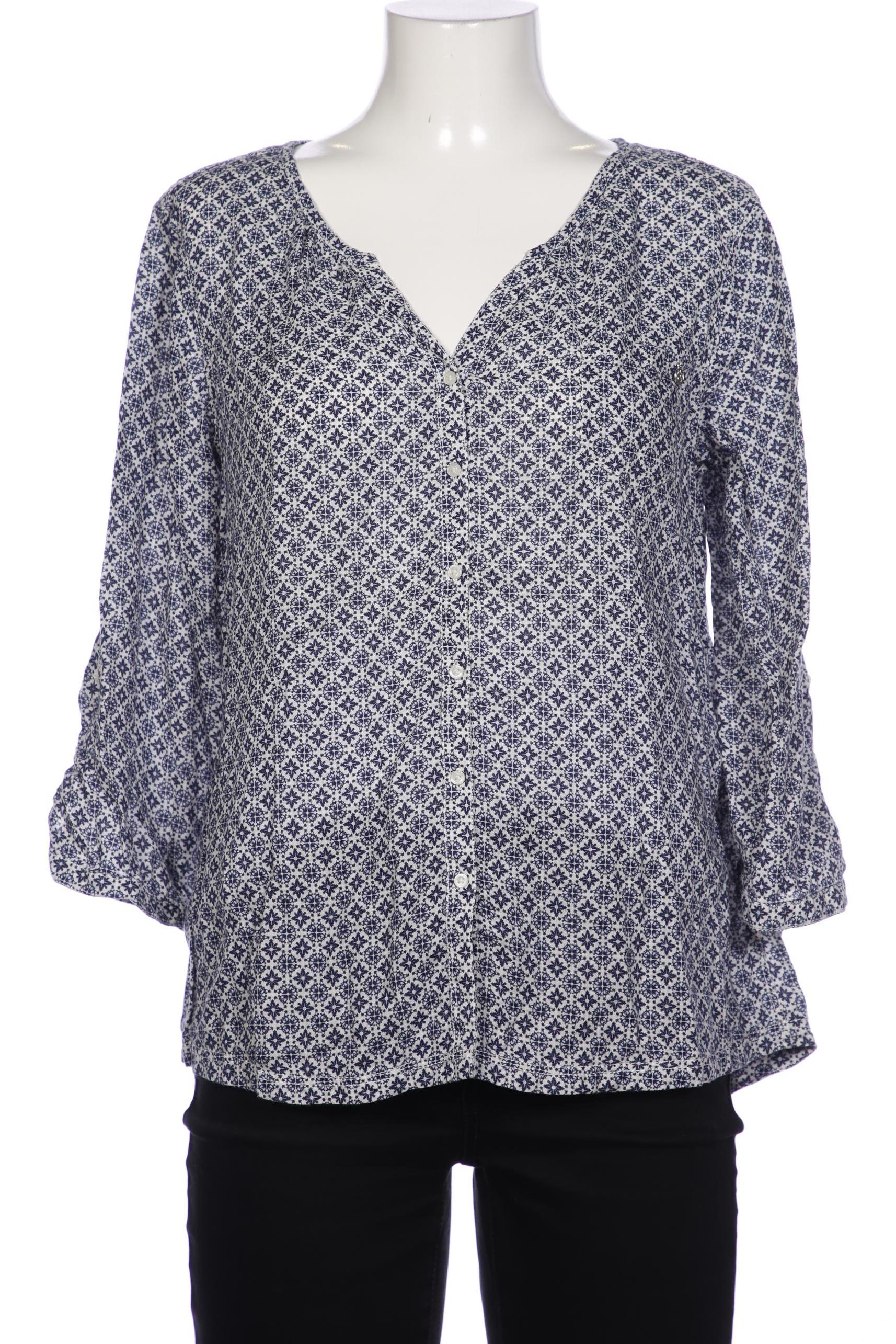 

Comma Damen Bluse, marineblau