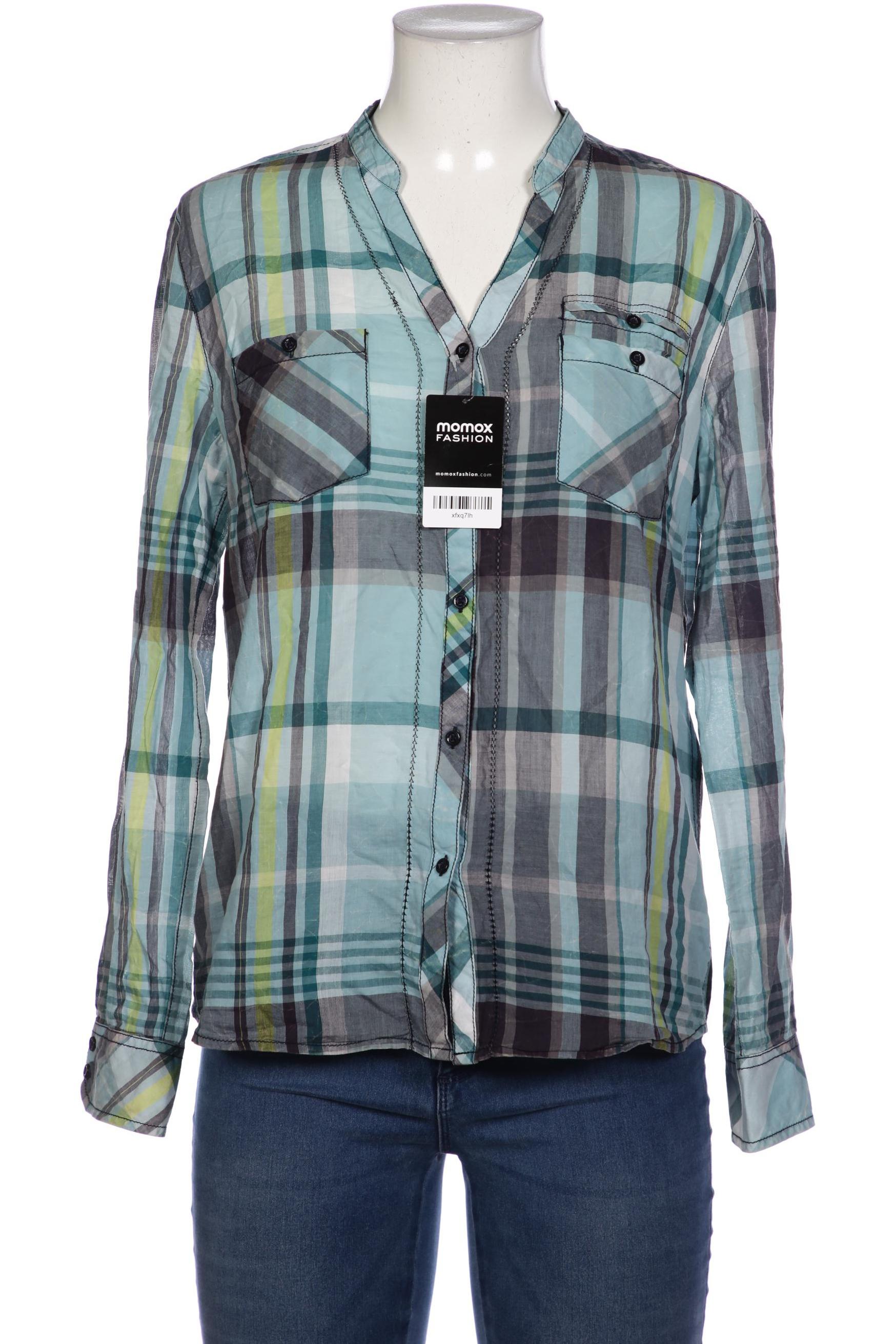 

Comma Damen Bluse, türkis, Gr. 38