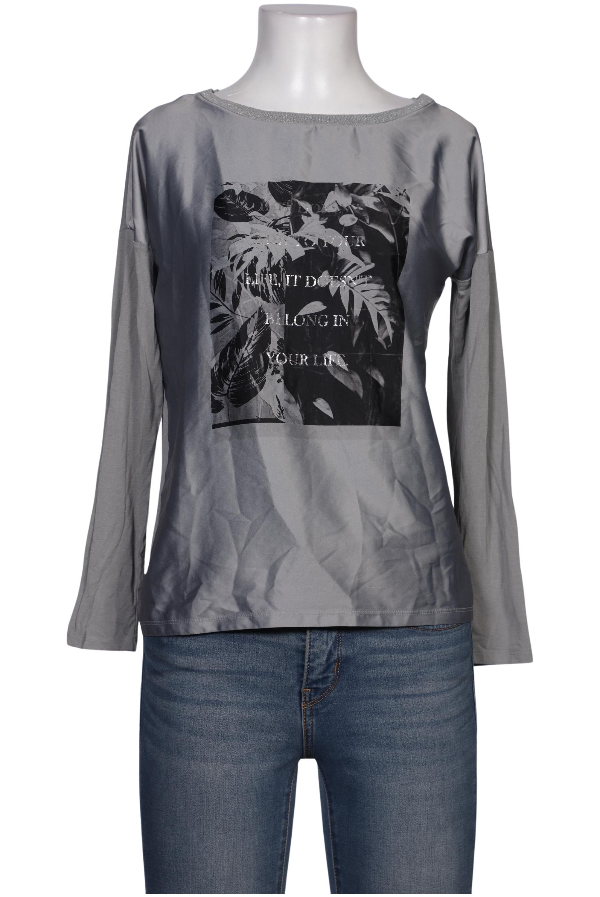 

Comma Damen Bluse, grau, Gr. 34