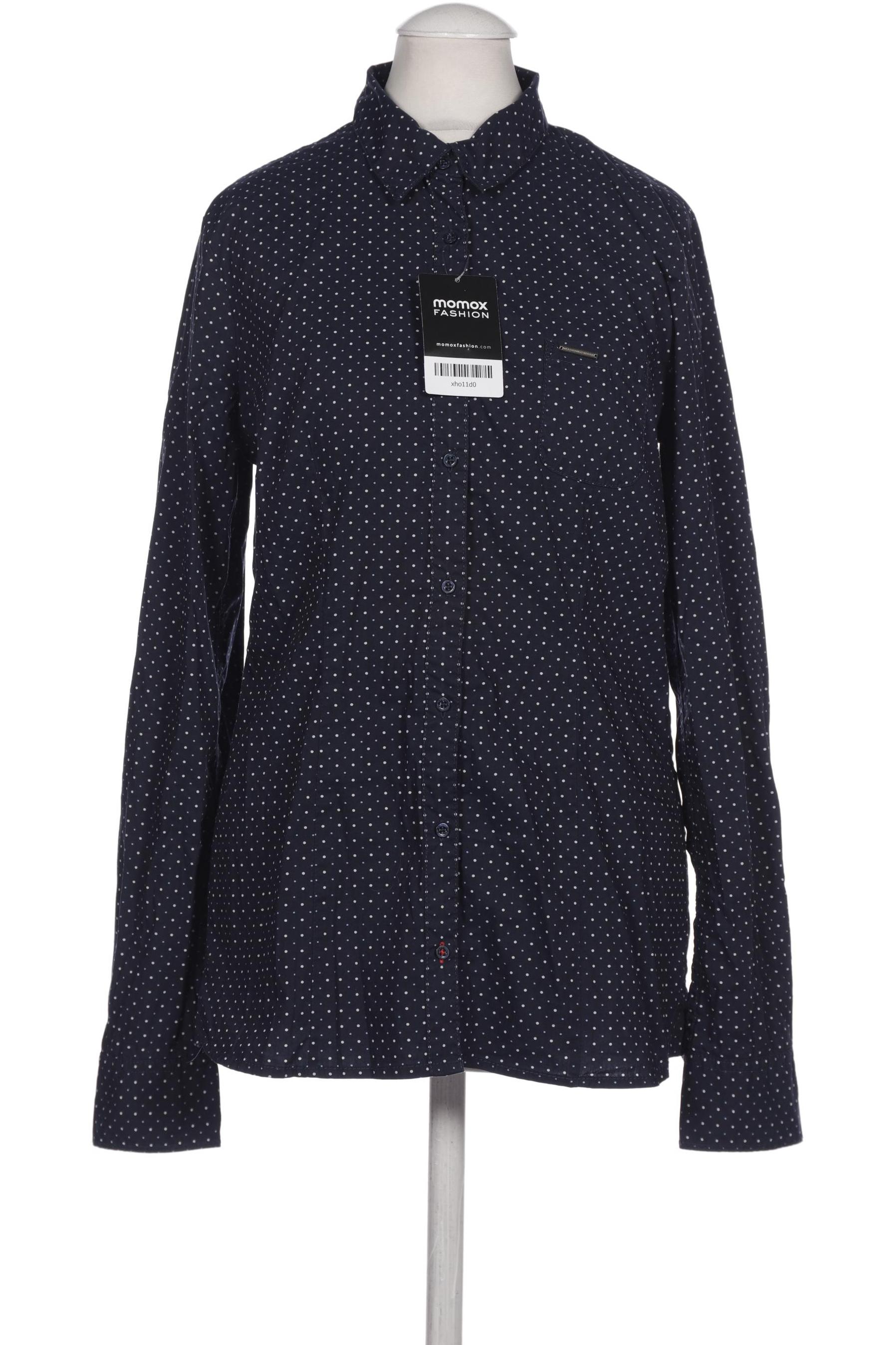 

Comma Damen Bluse, marineblau, Gr. 34