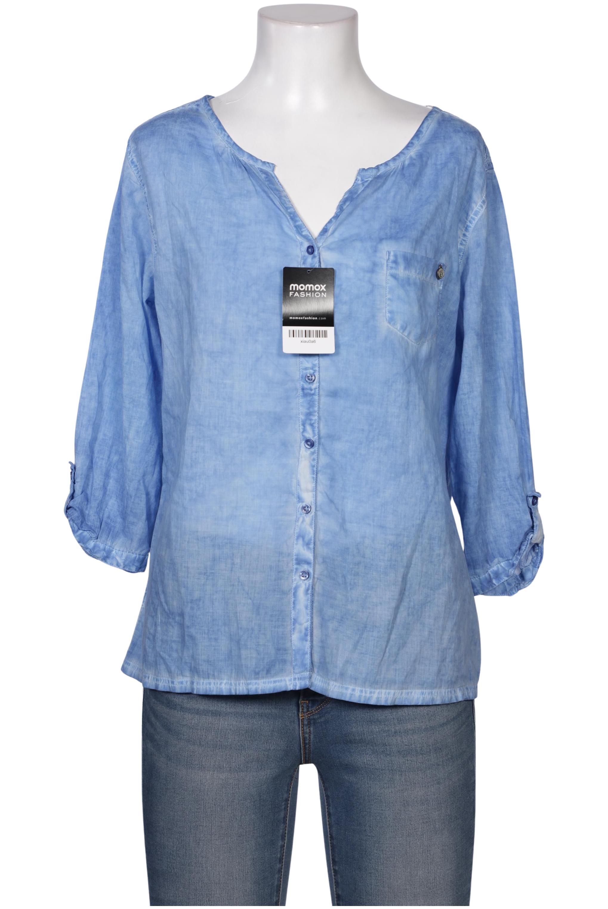 

Comma Damen Bluse, blau, Gr. 38
