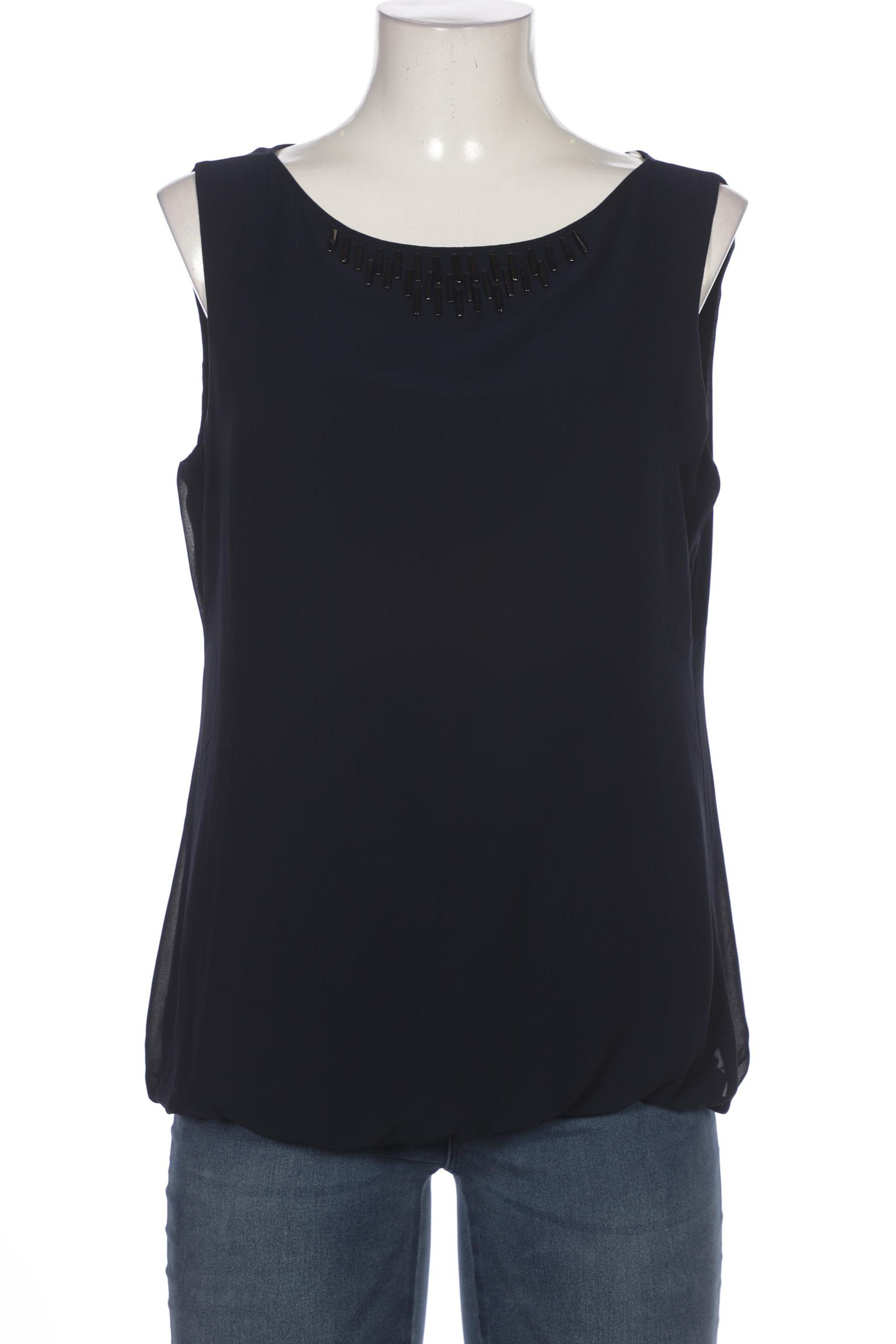 

Comma Damen Bluse, marineblau