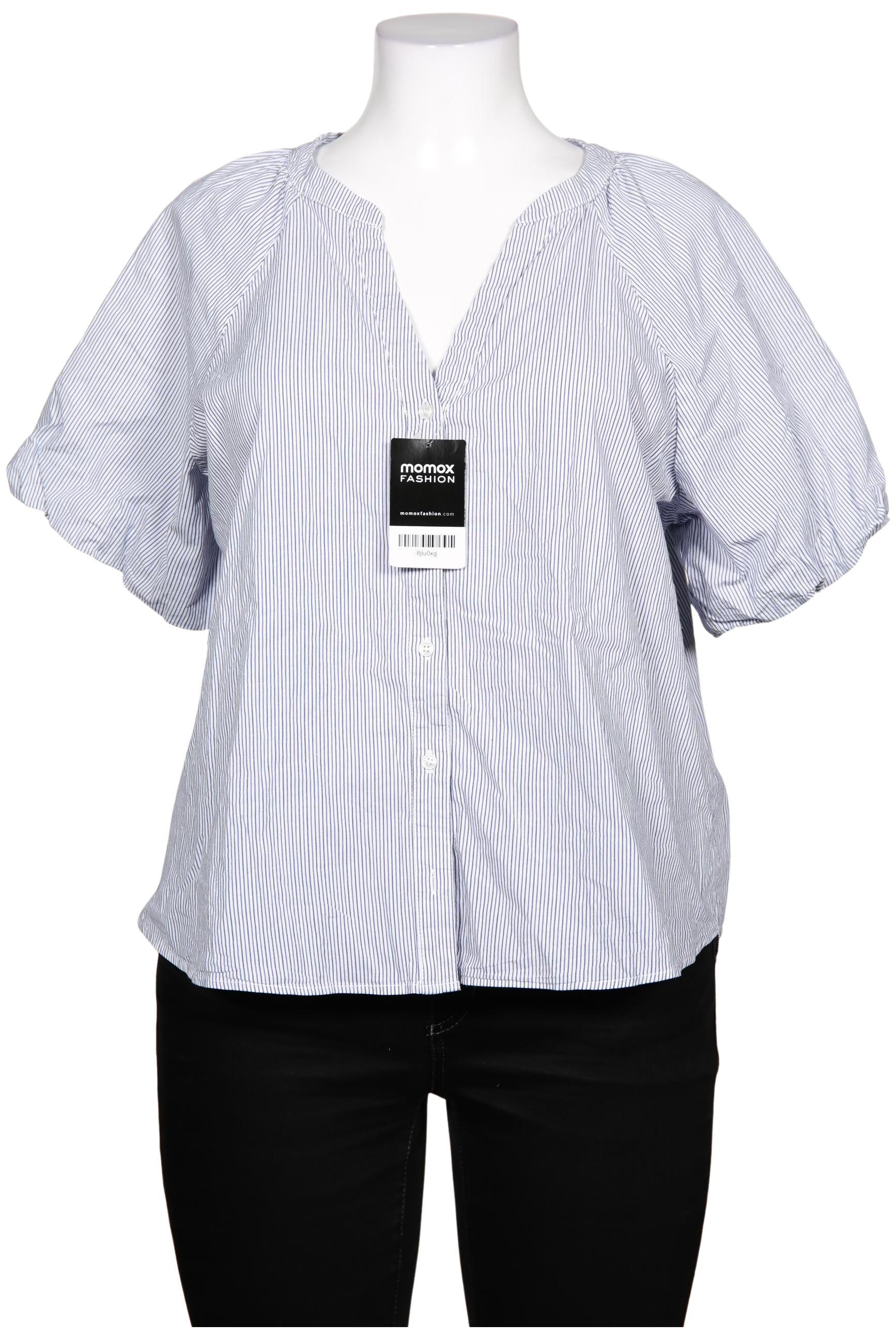 

Comma Damen Bluse, blau, Gr. 44