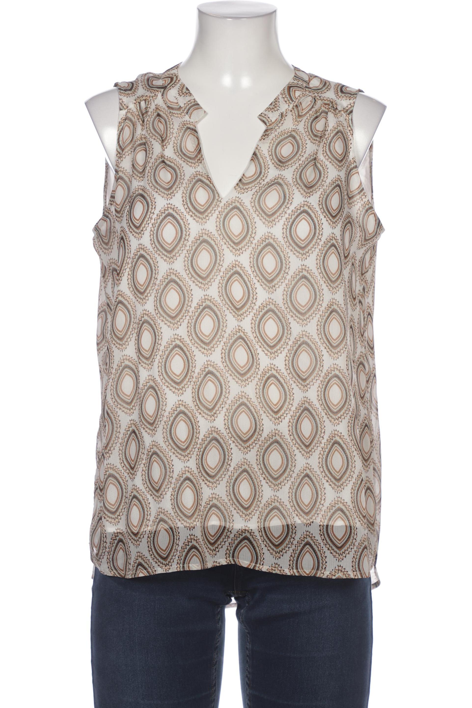 

Comma Damen Bluse, beige, Gr. 40