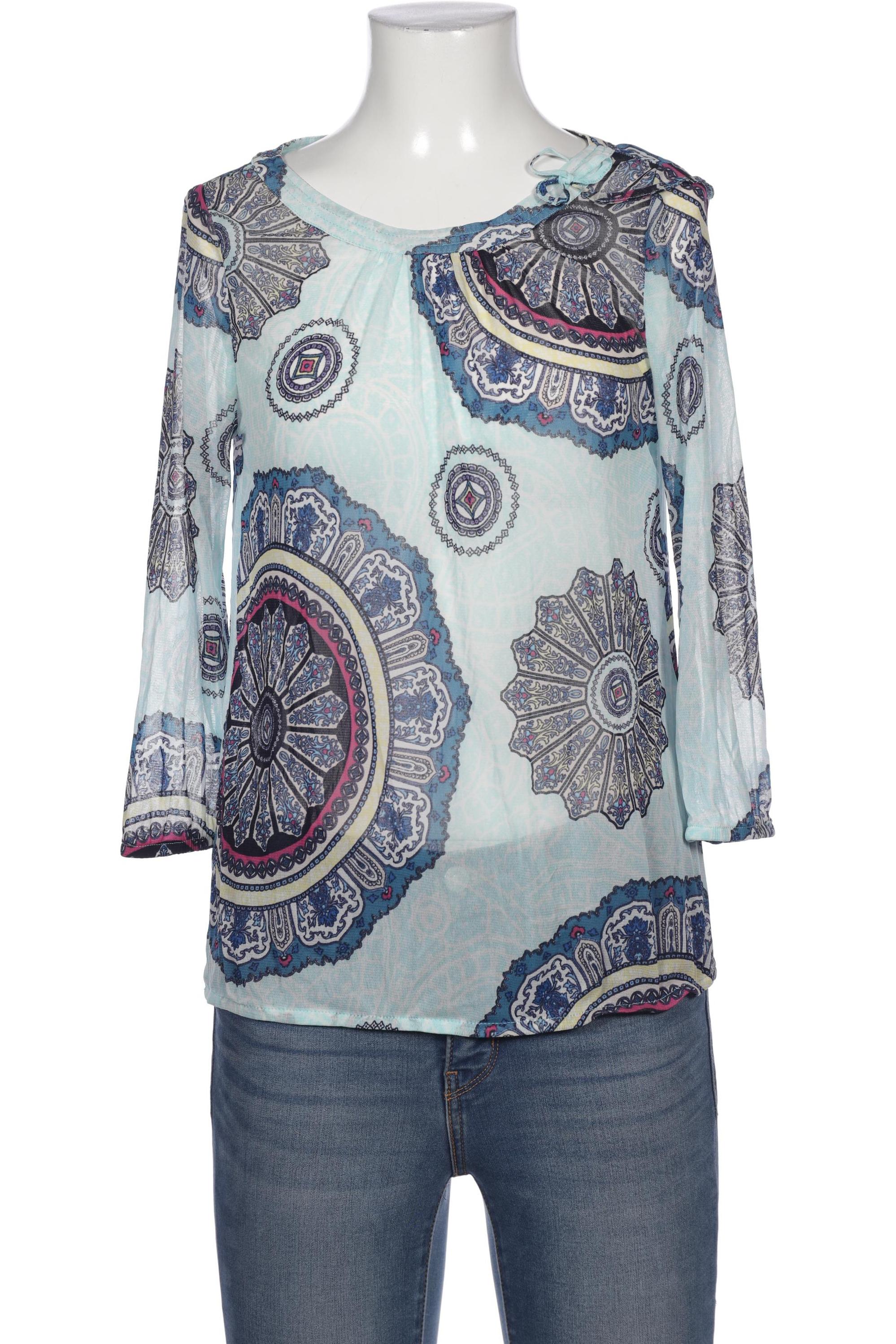 

Comma Damen Bluse, hellblau, Gr. 36