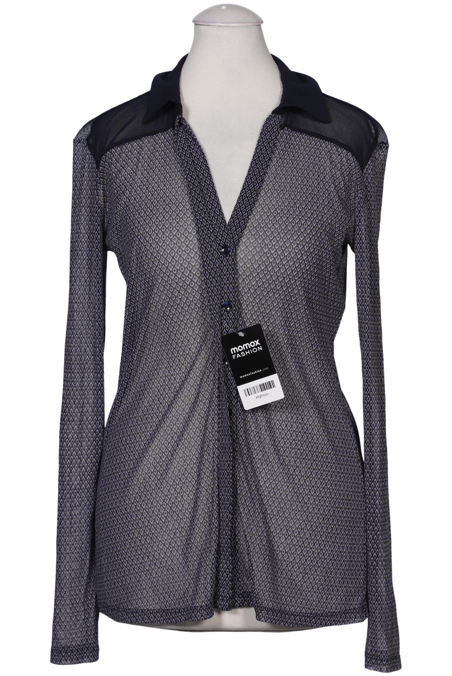 

Comma Damen Bluse, marineblau, Gr. 34